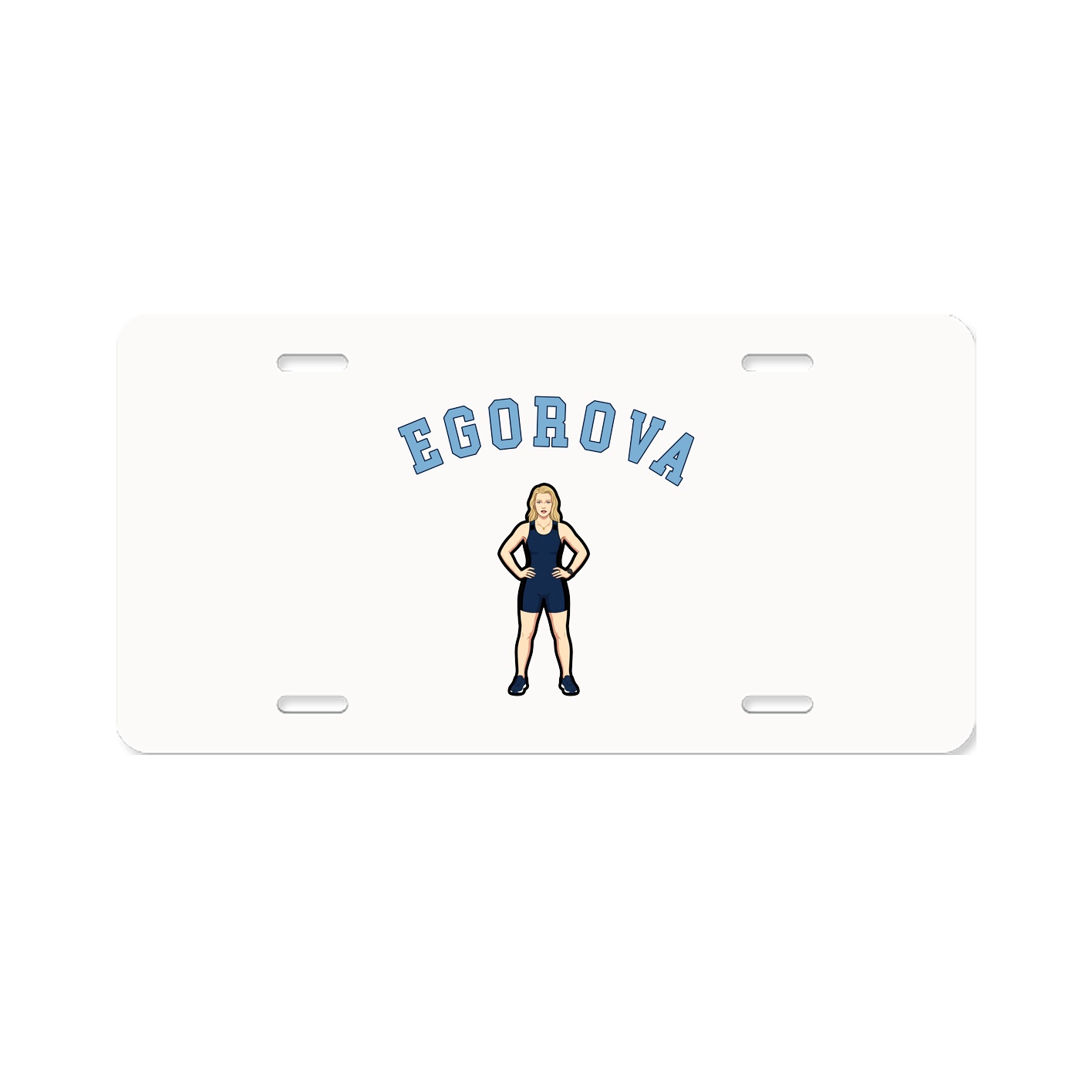 License Plate — Shirsey Arch in Classic
