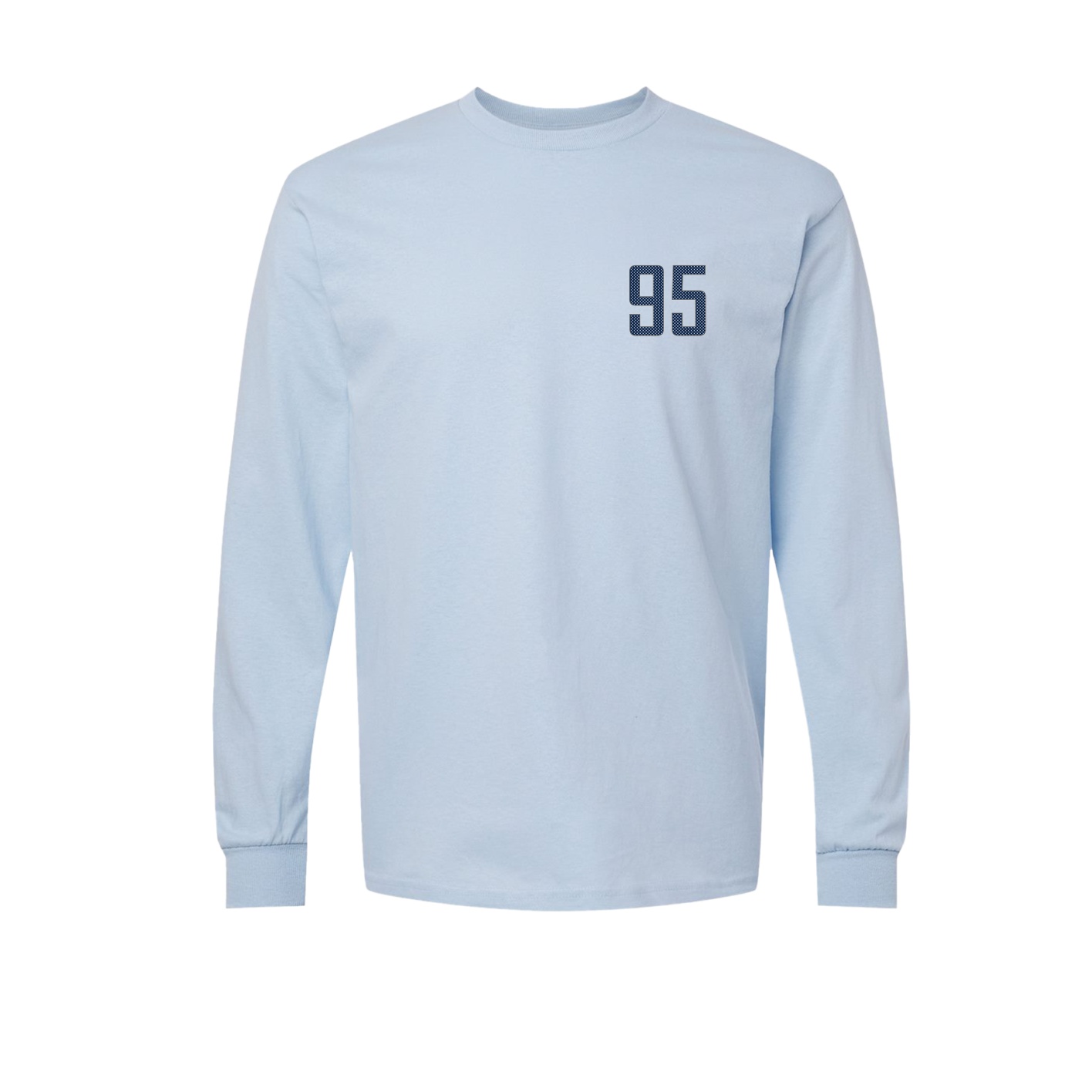 Long Sleeve Tee — Front Shirsy in Light Blue