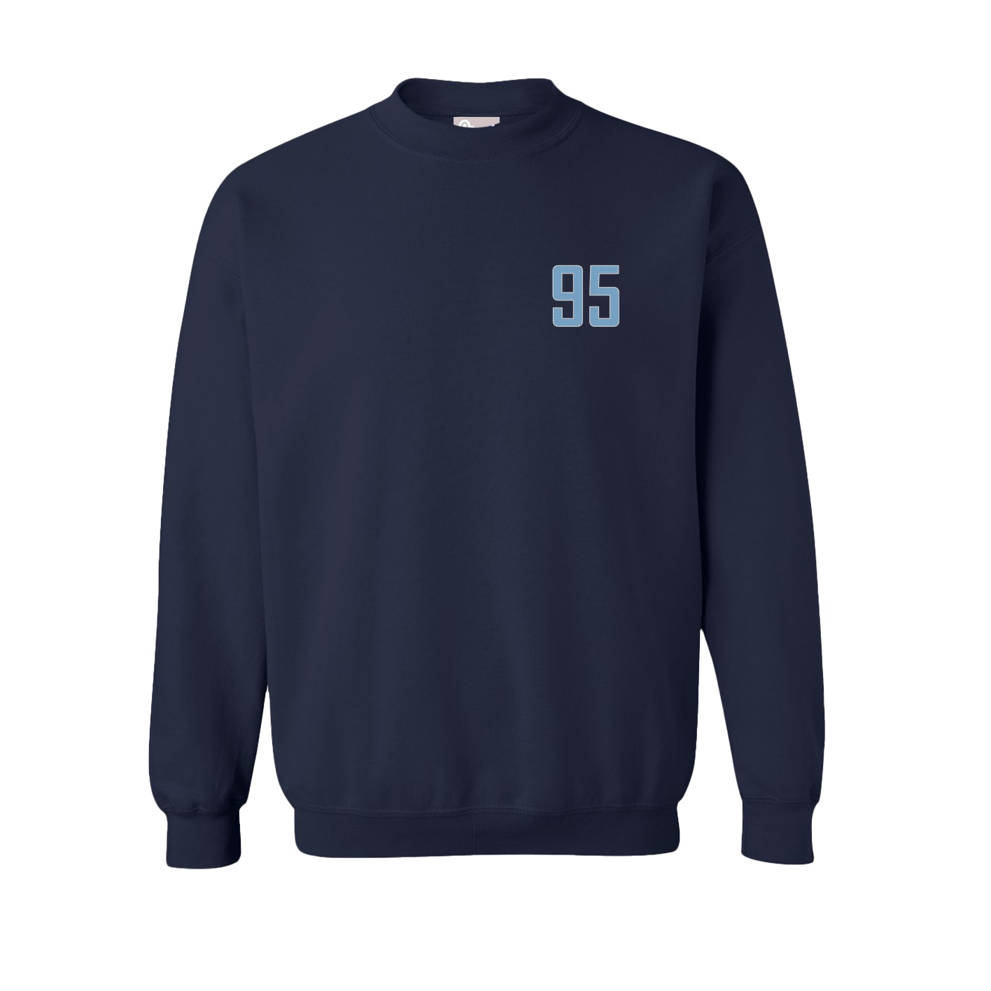 Fleece Crew — Front Shirsy in Navy