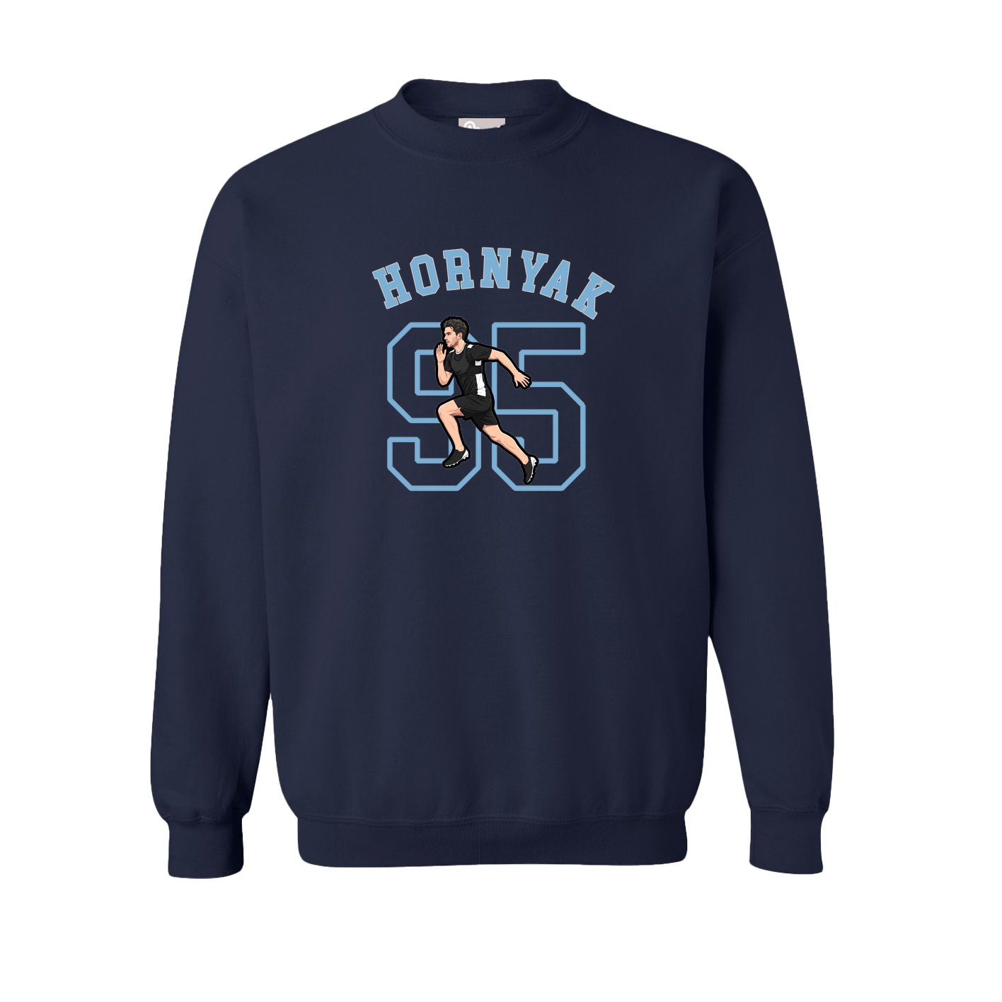 Fleece Crew — Shirsey Arch in Navy