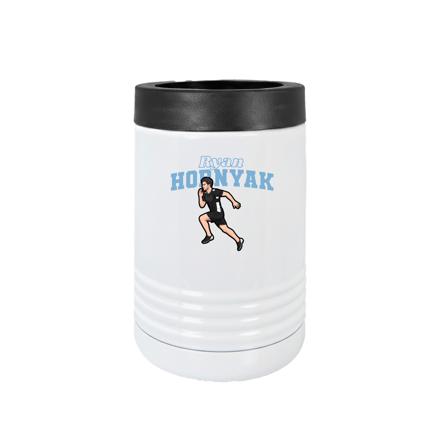 Beverage Holder — Name Arch in White