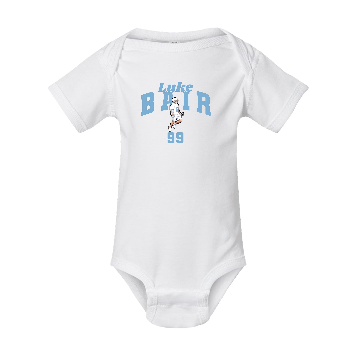 Baby Onesie — Signature Arch in White