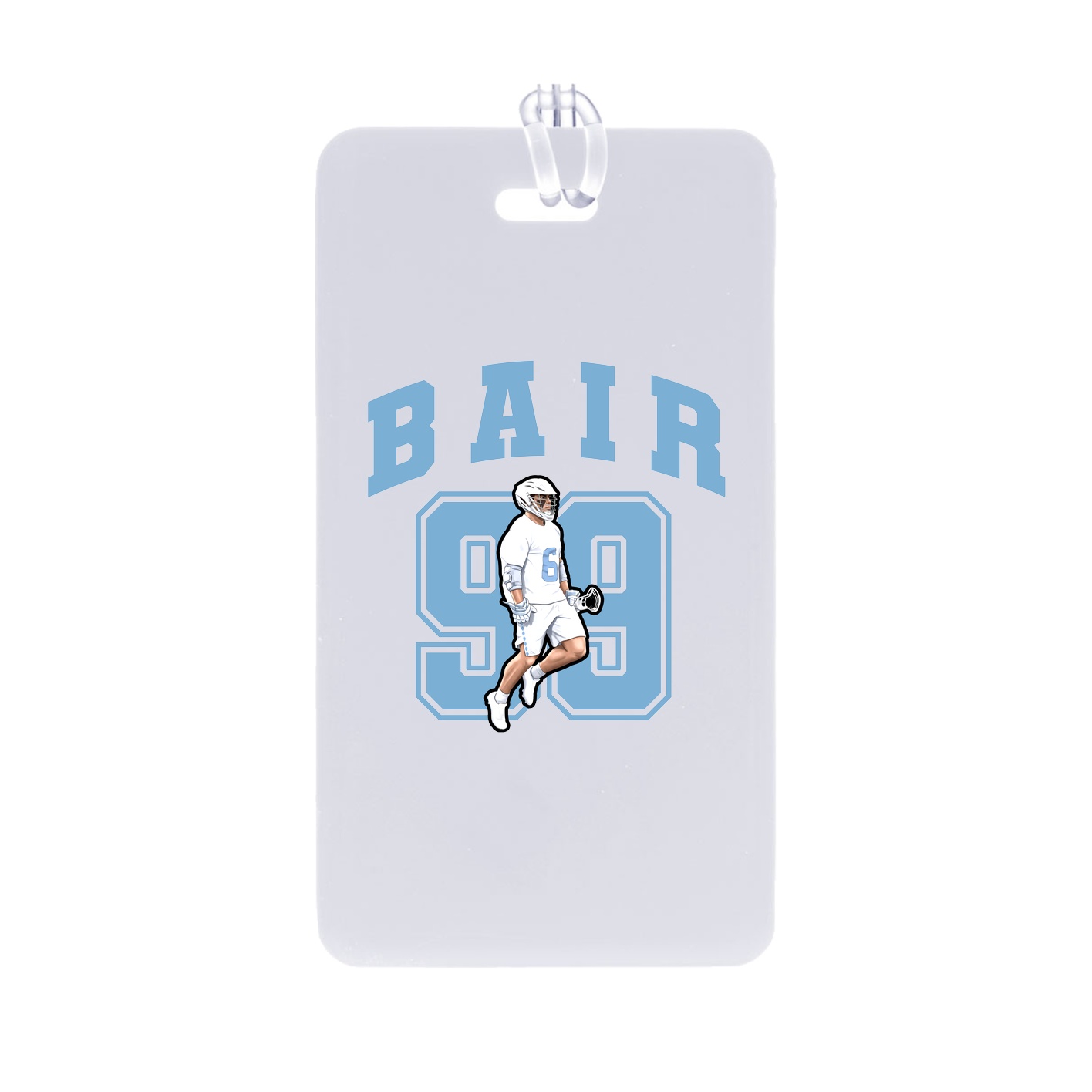 Bag Tag — Number in Classic