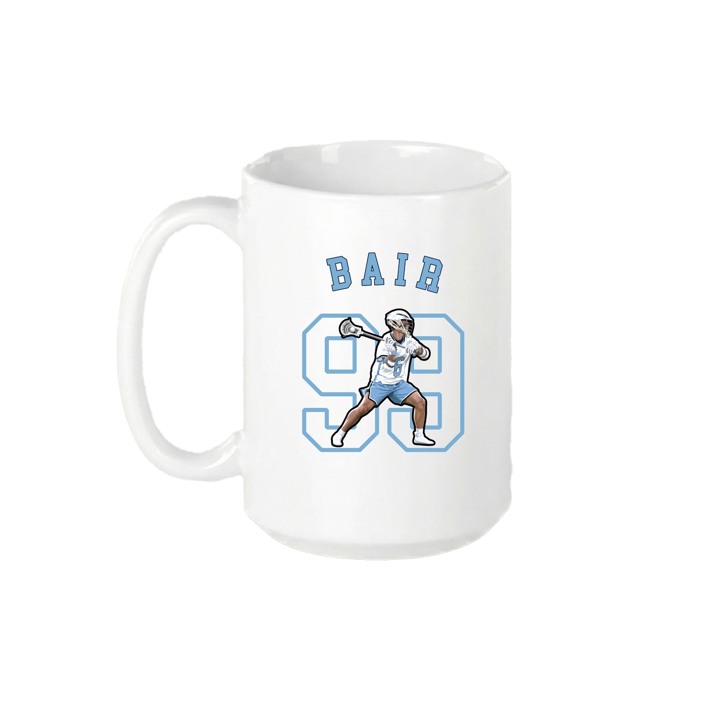15oz Coffee Mug — Shirsey Arch in White