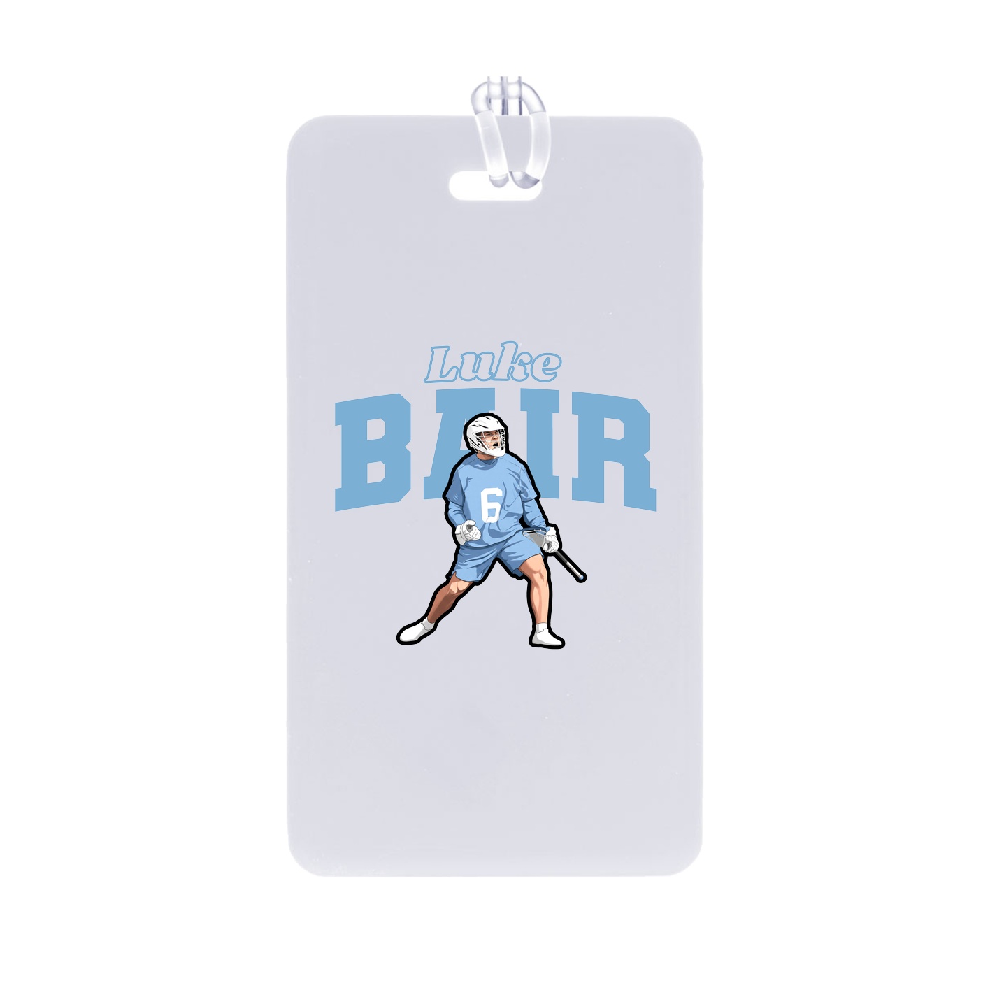 Bag Tag — Name Arch in Classic