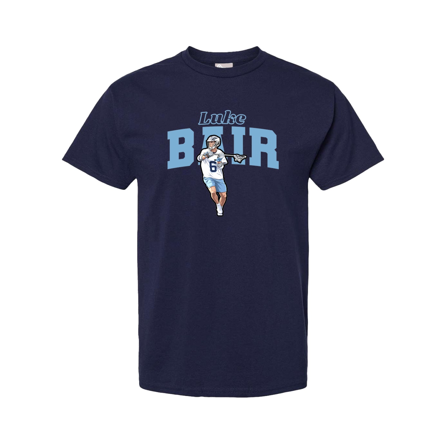 Tee — Name Arch in Navy