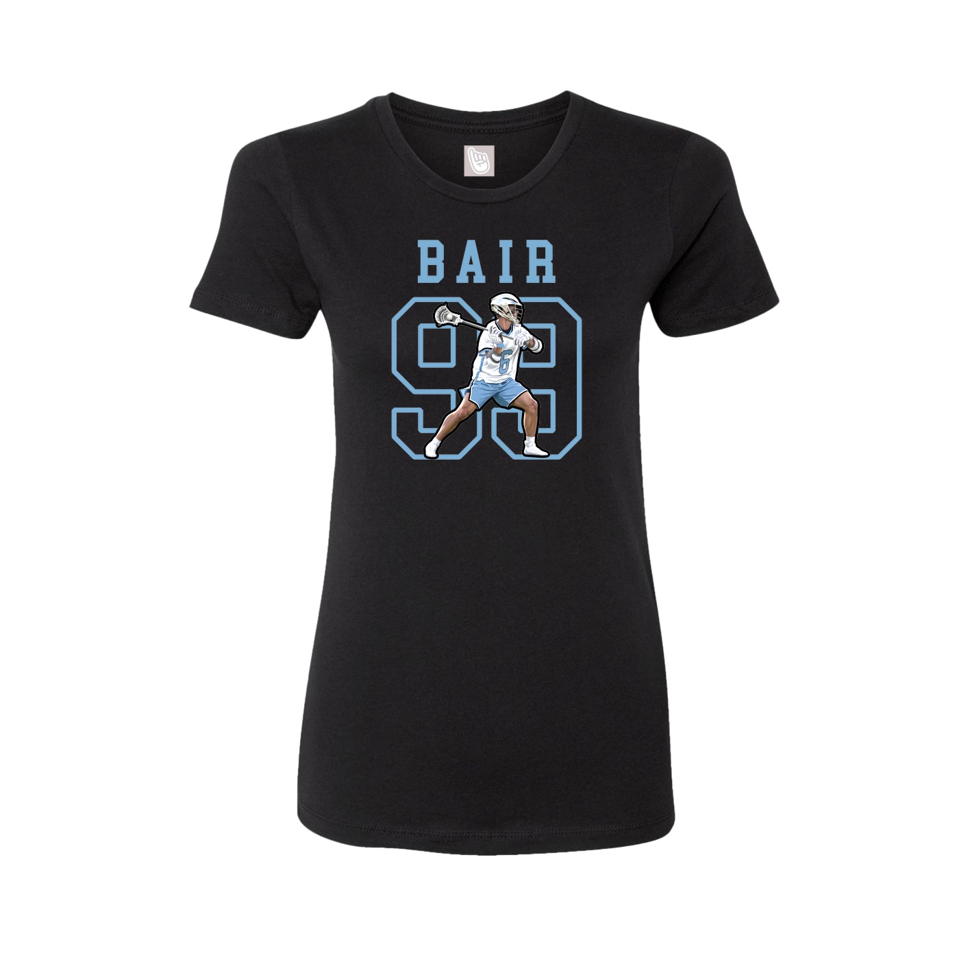 Fitted Women's Tee — Shirsey in Black