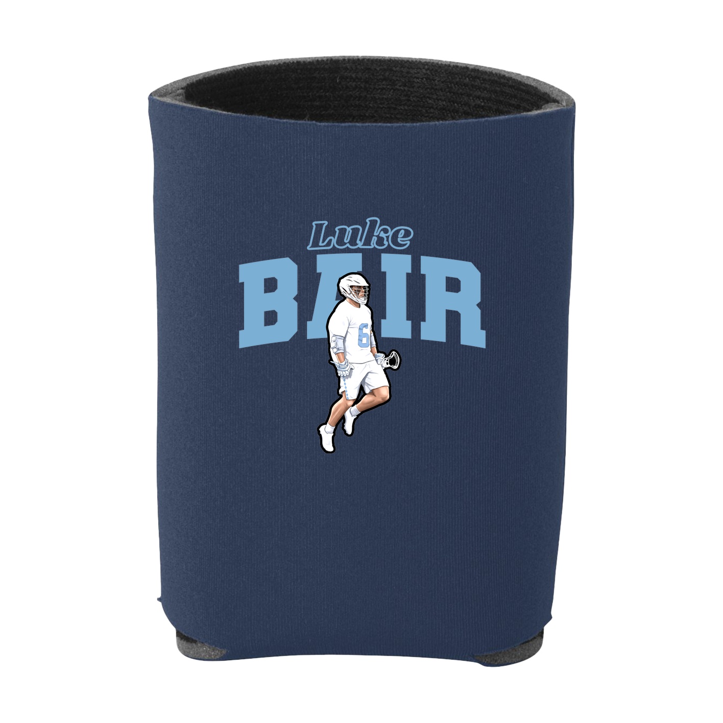 Can Holder — Name Arch in Navy