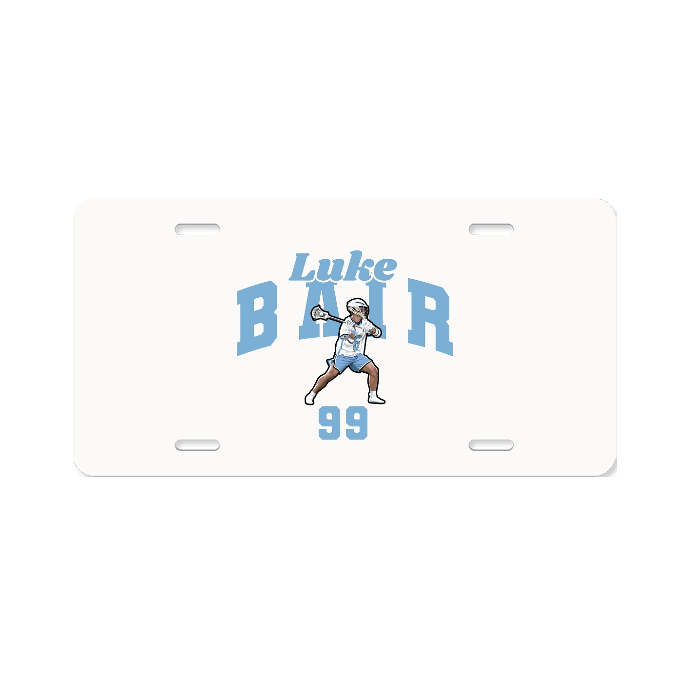 License Plate — Signature Arch in Classic