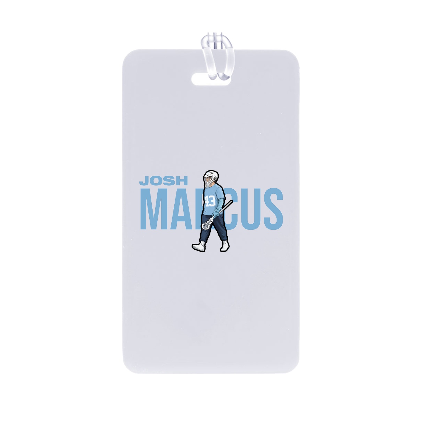 Bag Tag — Player Name in Classic