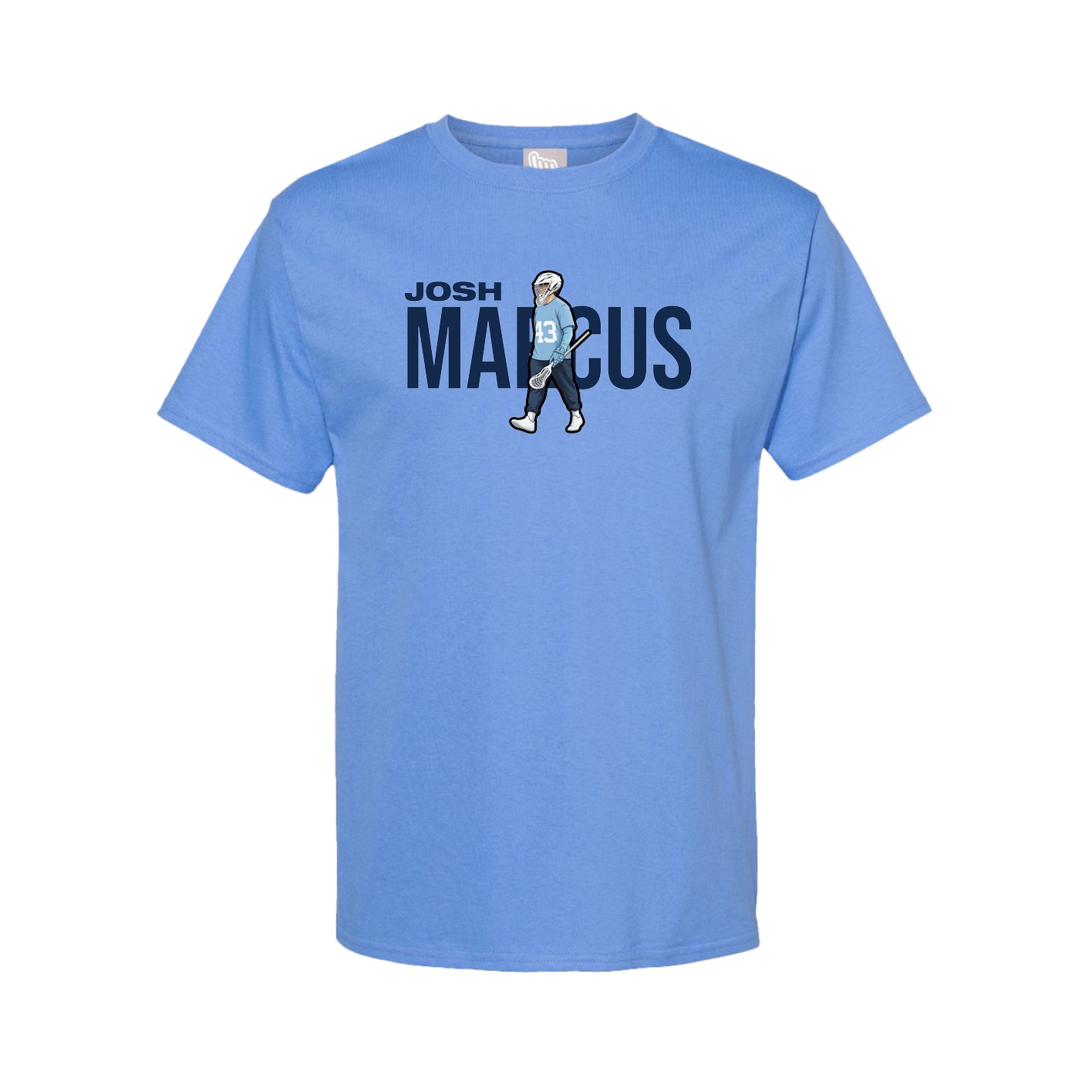 Tee — Player Name in Powder Blue