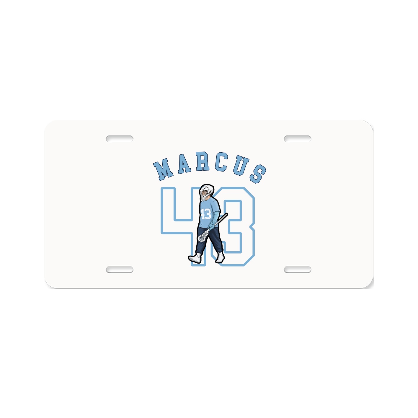 License Plate — Shirsey Arch in Classic