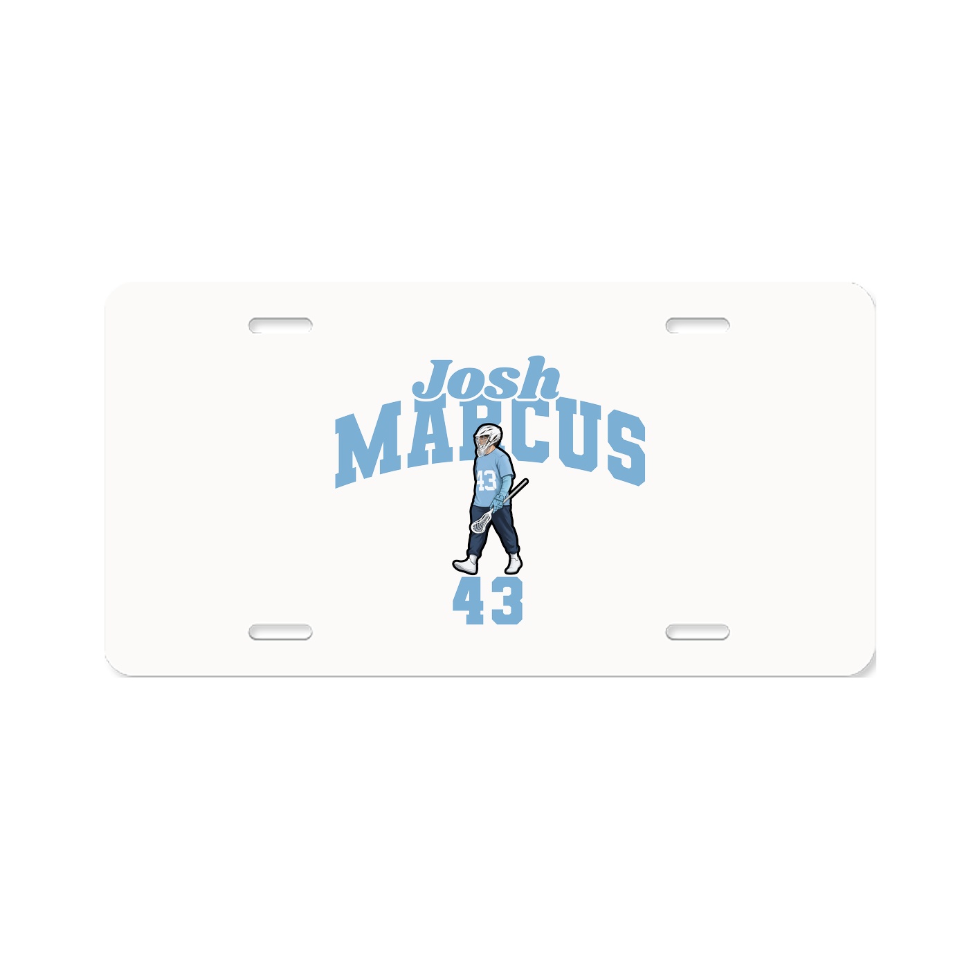 License Plate — Signature Arch in Classic