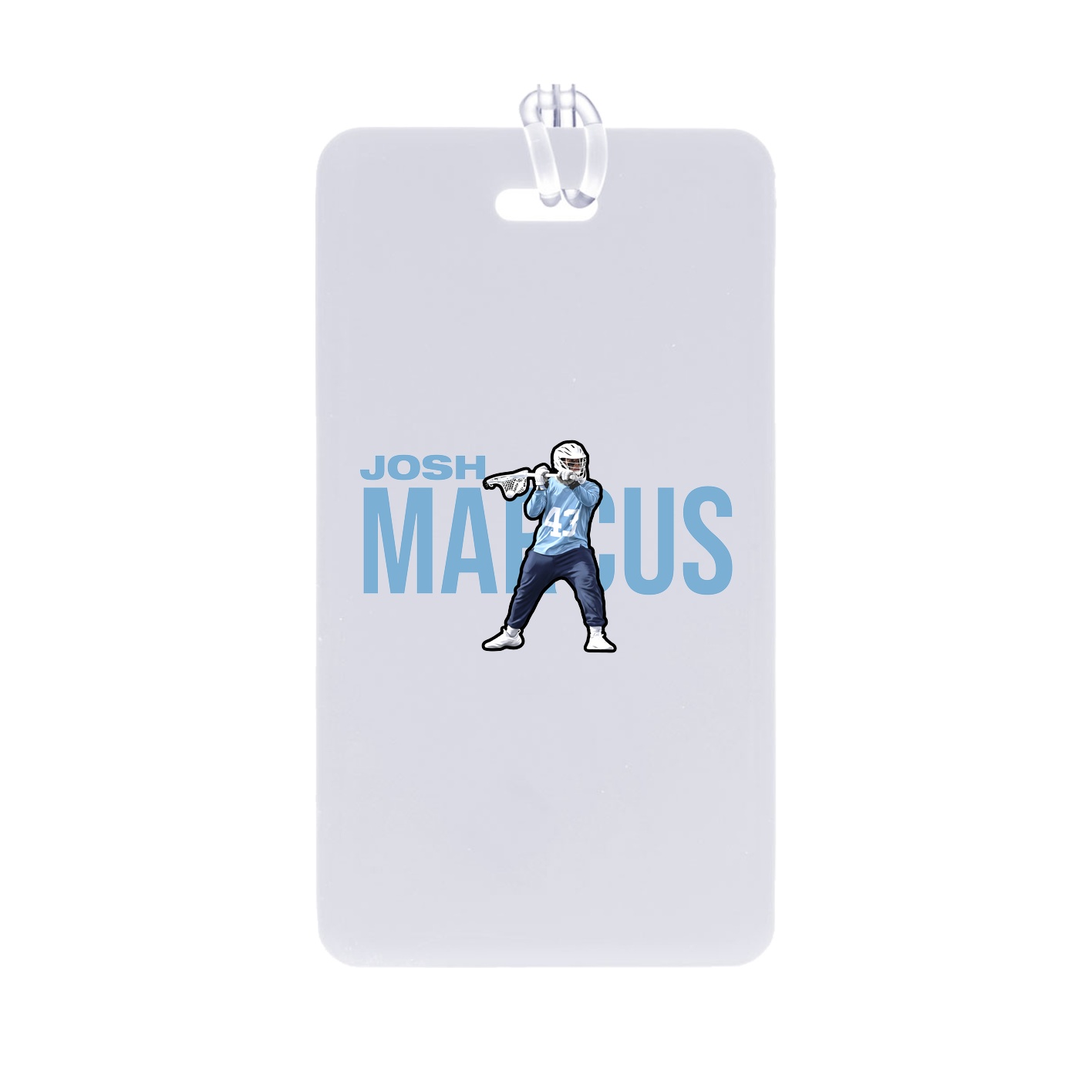 Bag Tag — Player Name in Classic