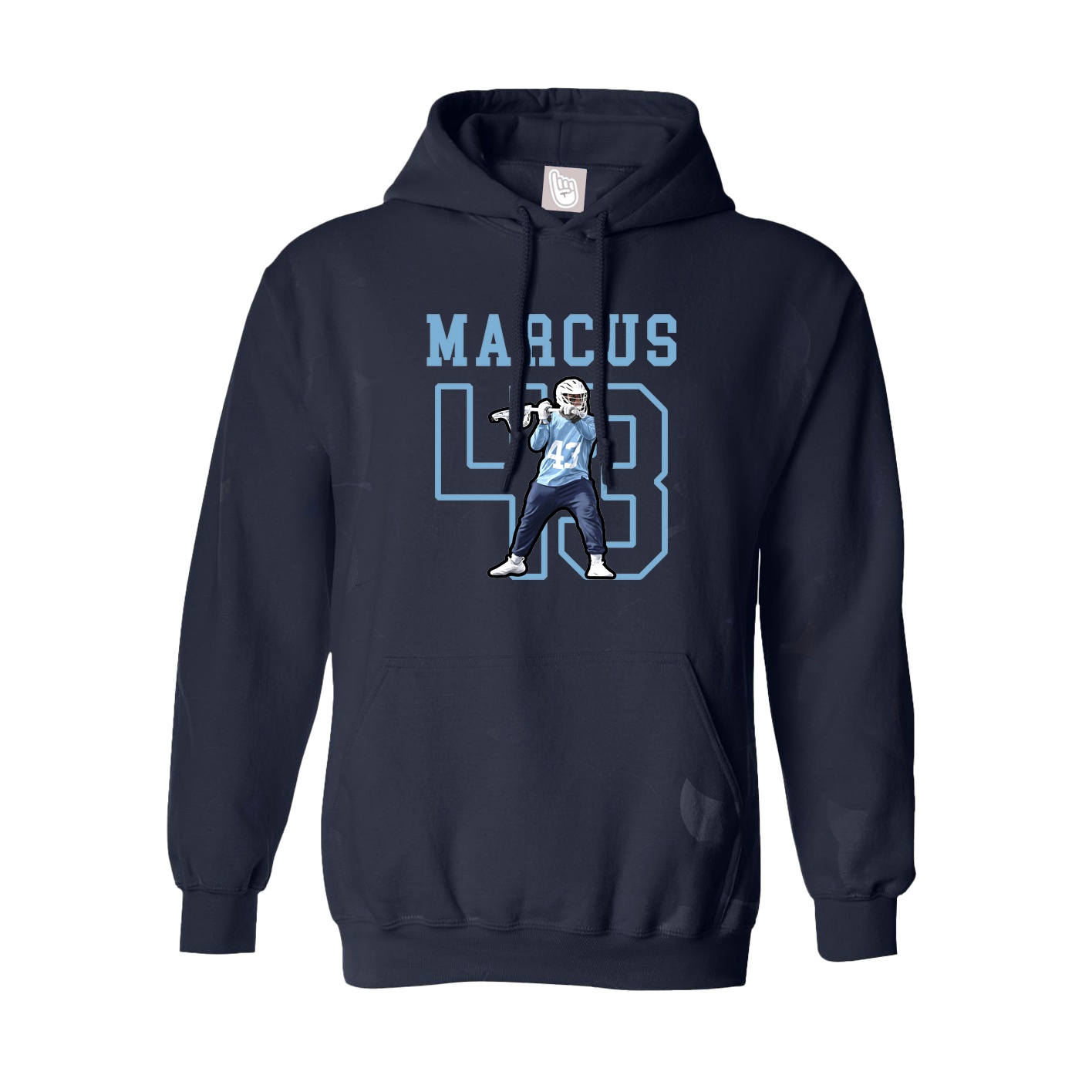 Youth Hoodie — Shirsey in Navy