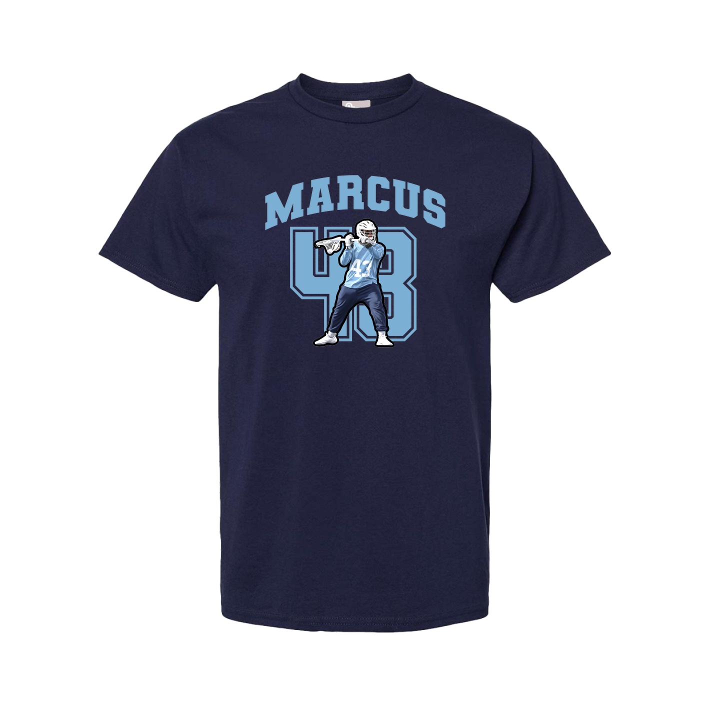 Tee — Number in Navy