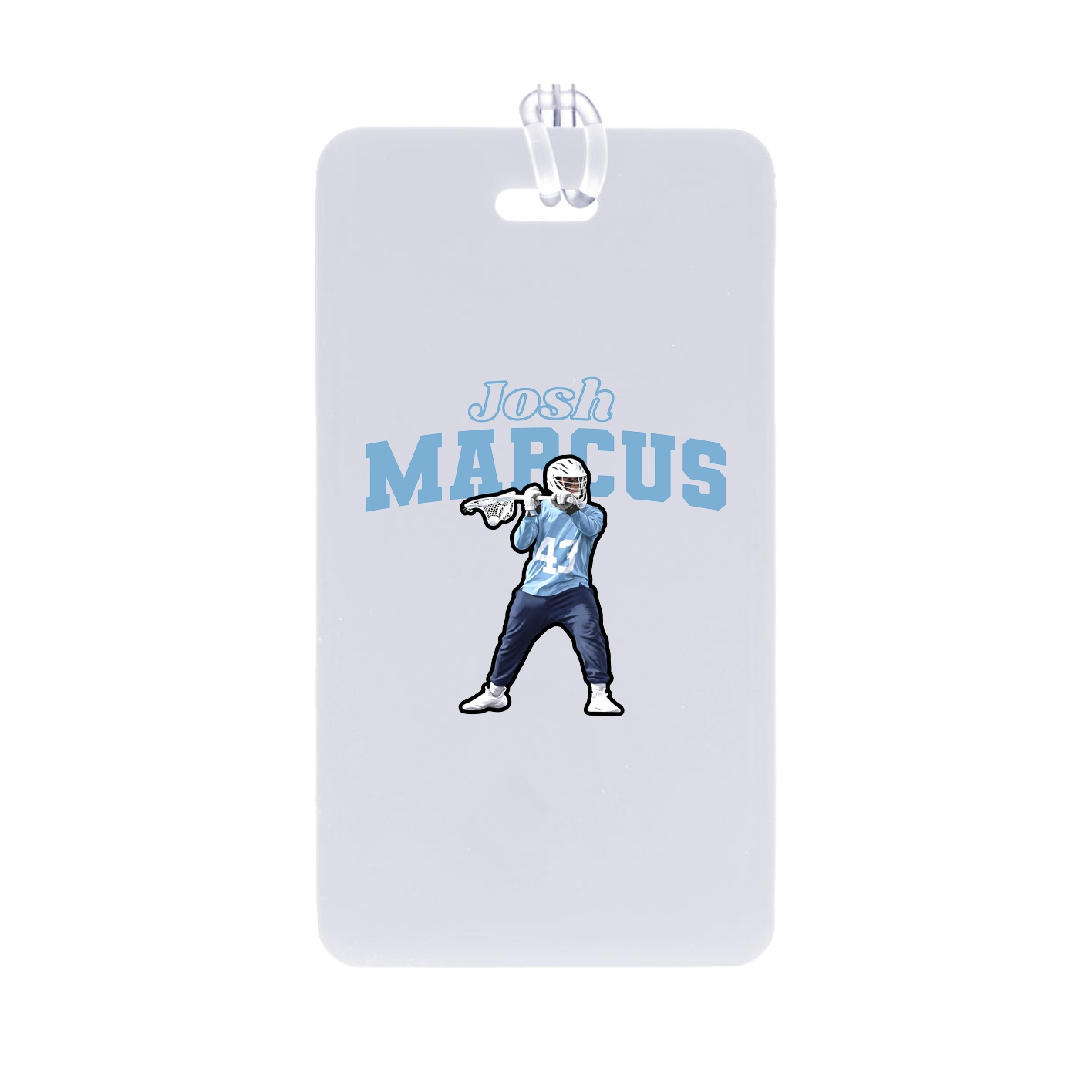 Bag Tag — Name Arch in Classic