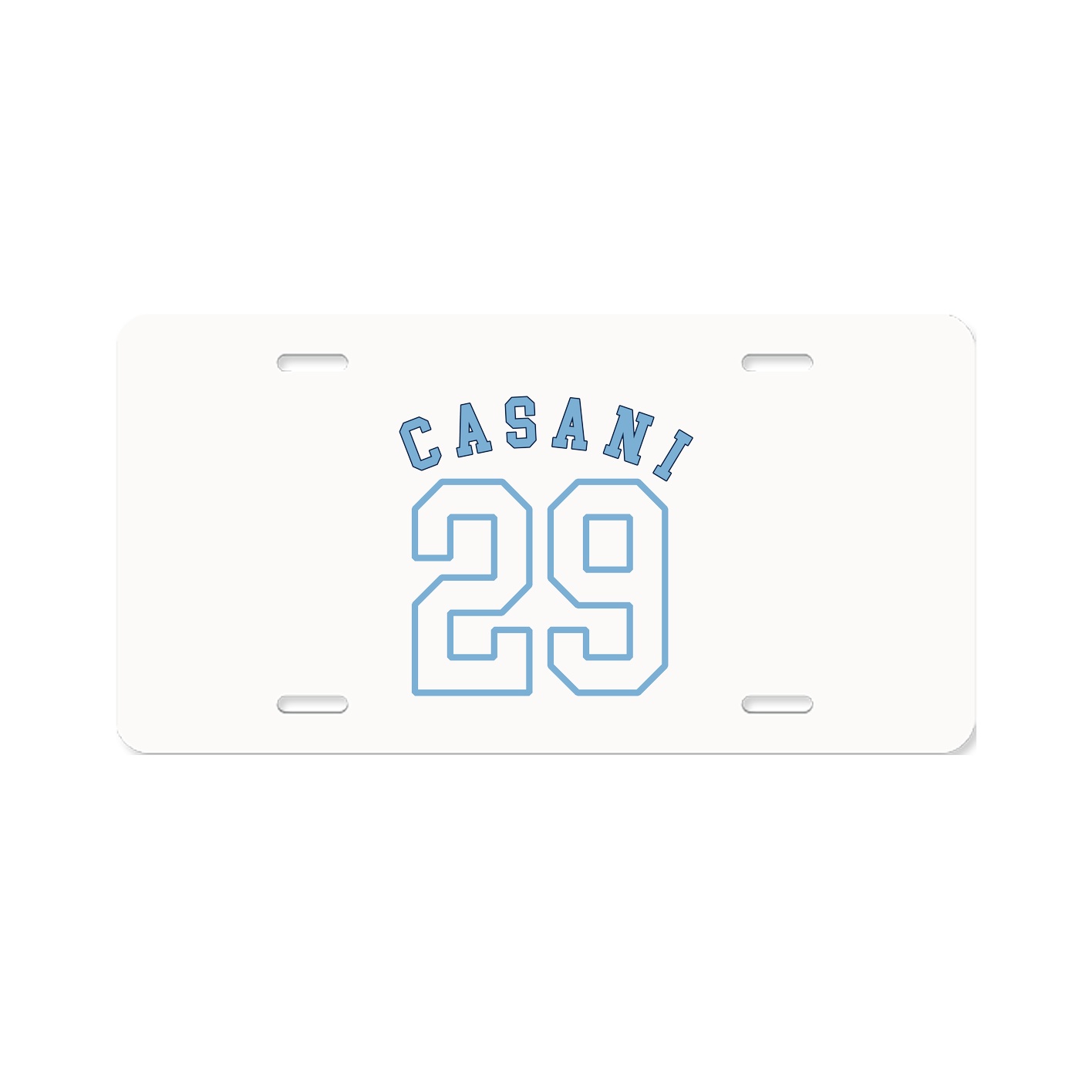 License Plate — Shirsey Arch in Classic