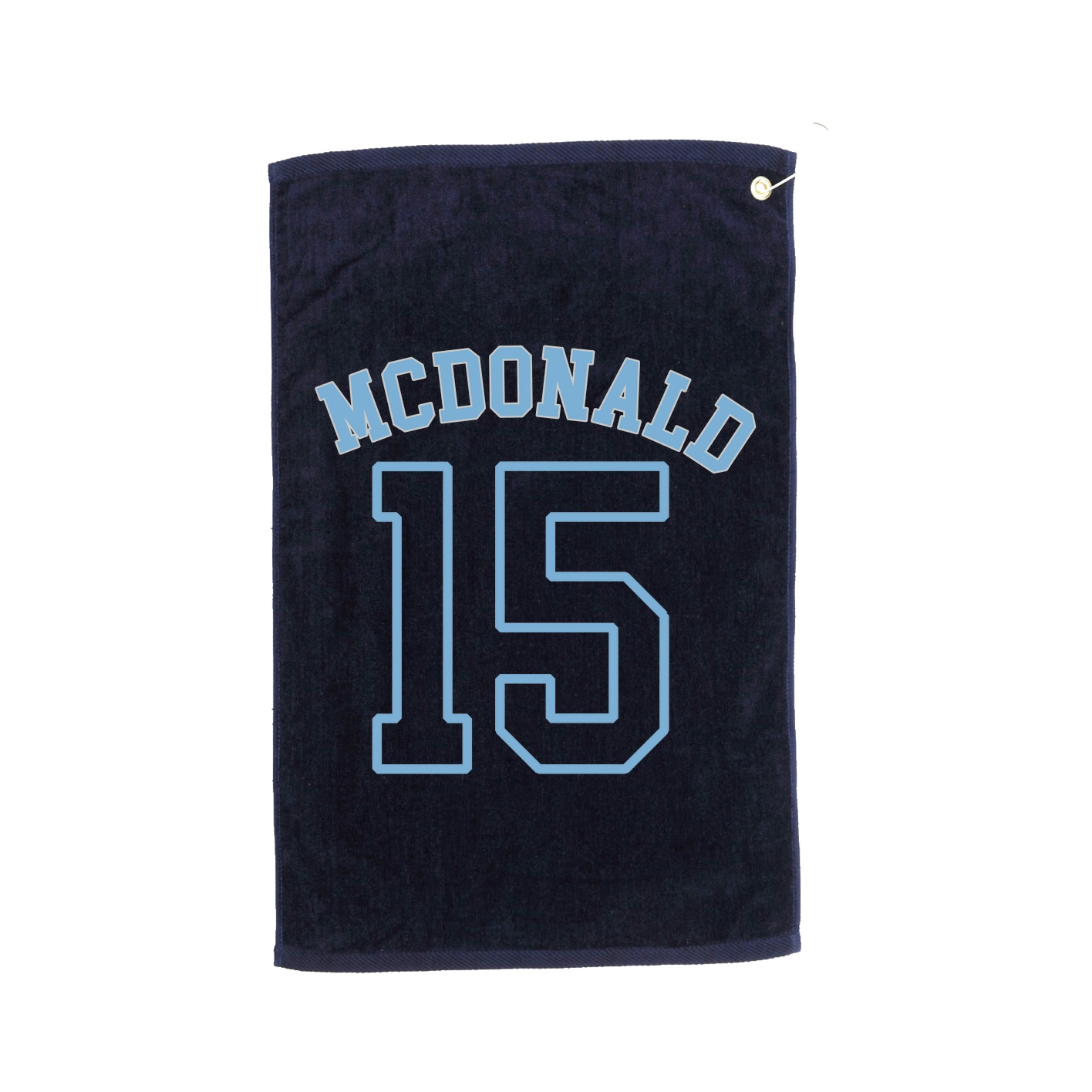 Golf Towel — Shirsey Arch in Navy