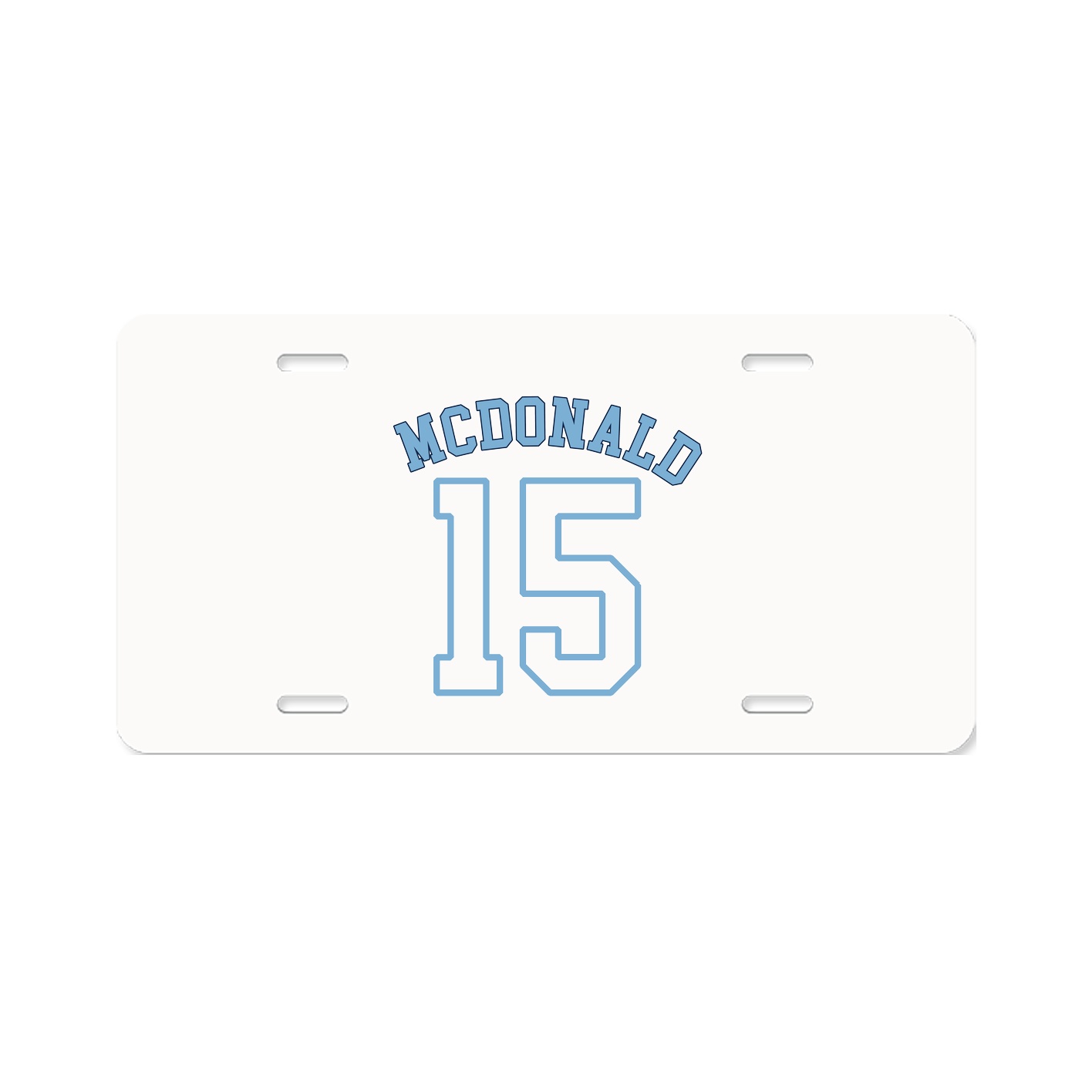 License Plate — Shirsey Arch in Classic