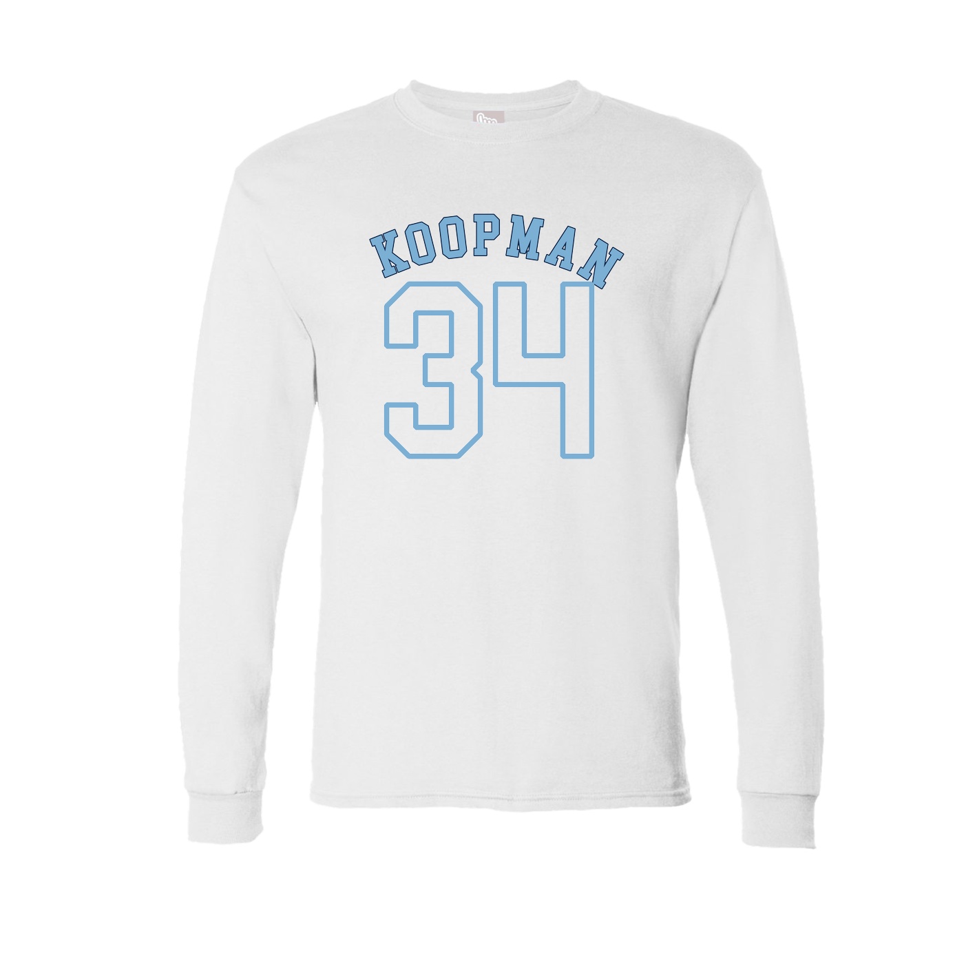 Long Sleeve Tee — Shirsey Arch in White