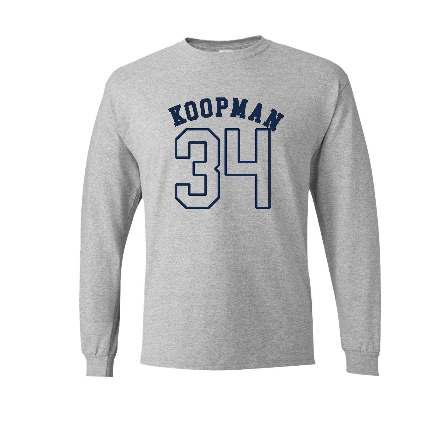 Long Sleeve Tee — Shirsey Arch in Grey