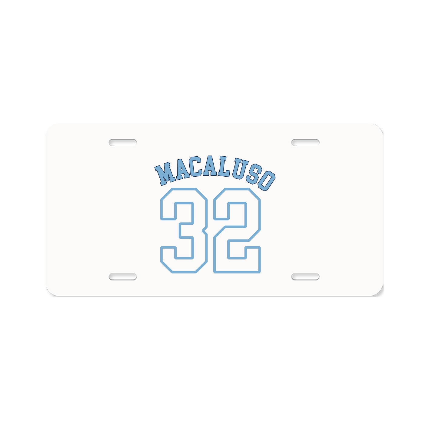License Plate — Shirsey Arch in Classic