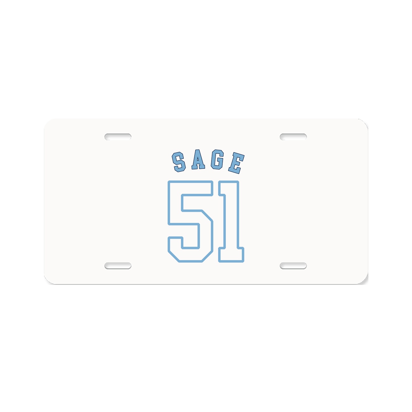 License Plate — Shirsey Arch in Classic