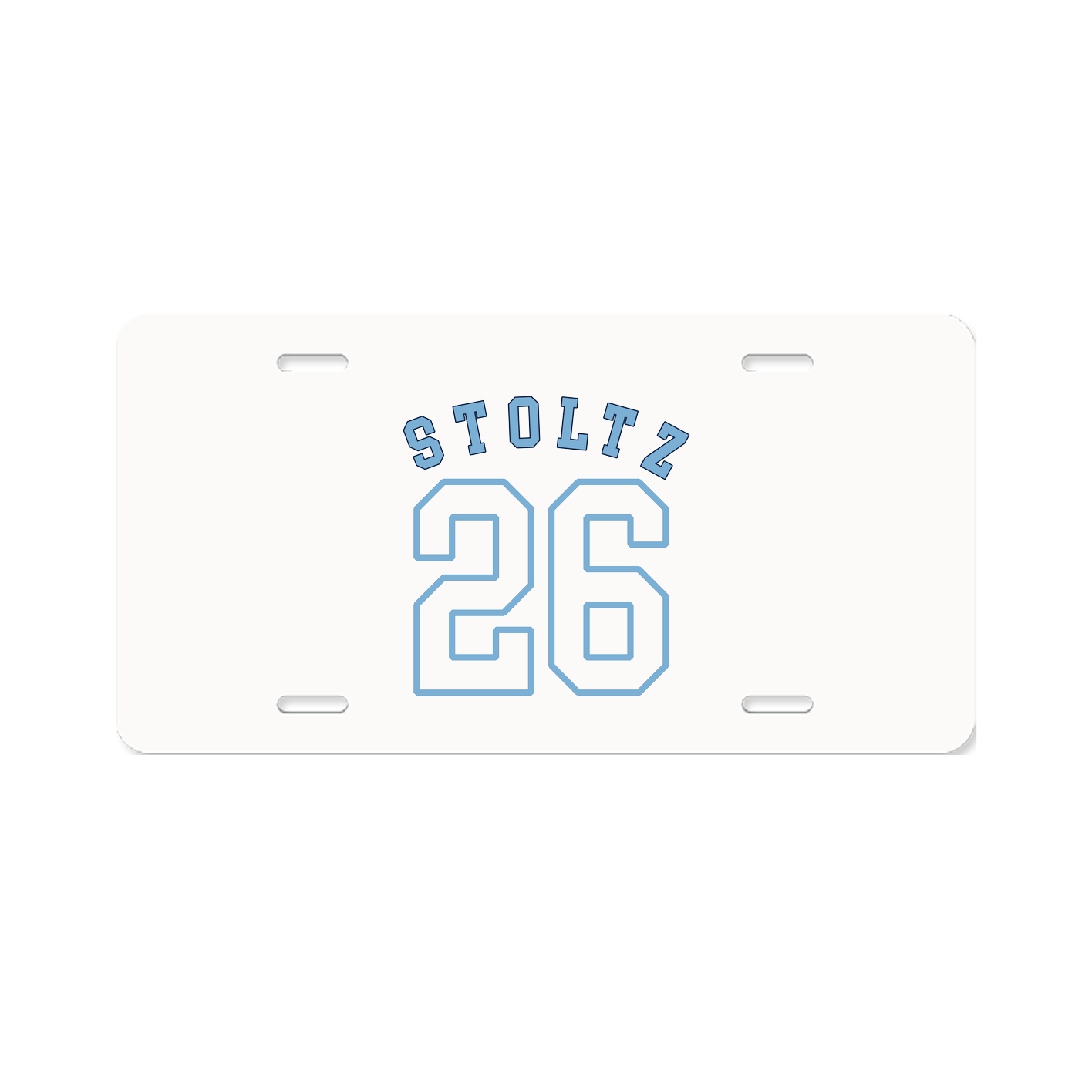 License Plate — Shirsey Arch in Classic