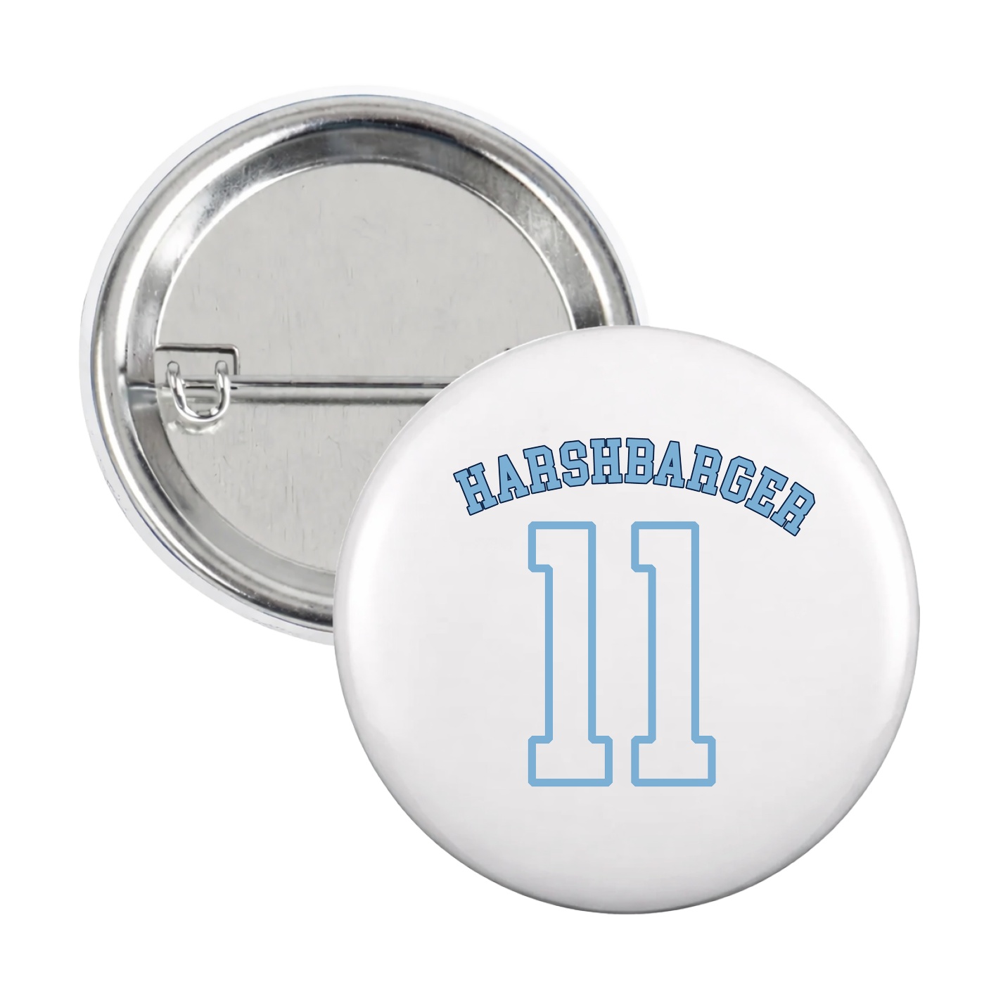 Game Day Button — Shirsey Arch in White