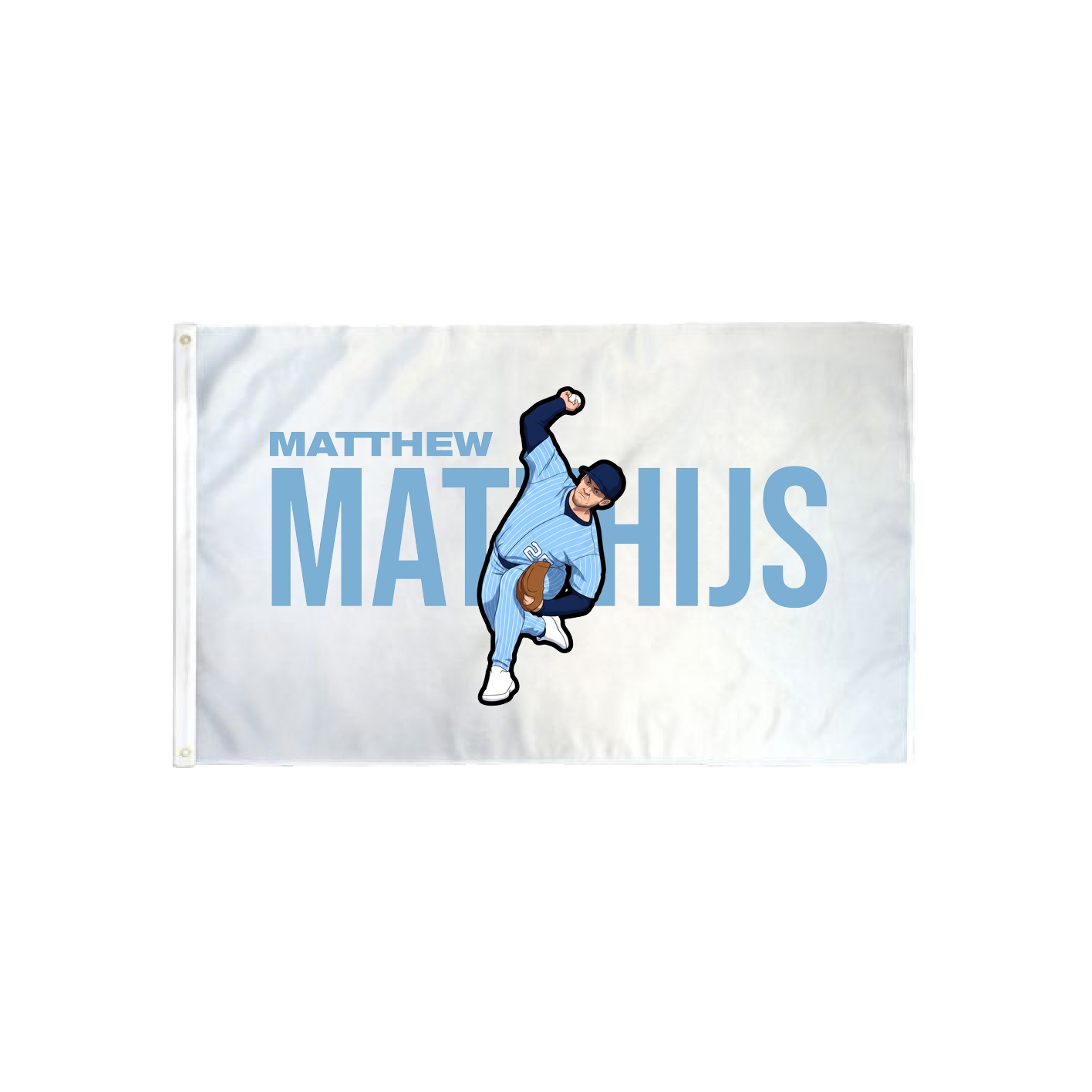 3x5 Flag — Player Name in Classic
