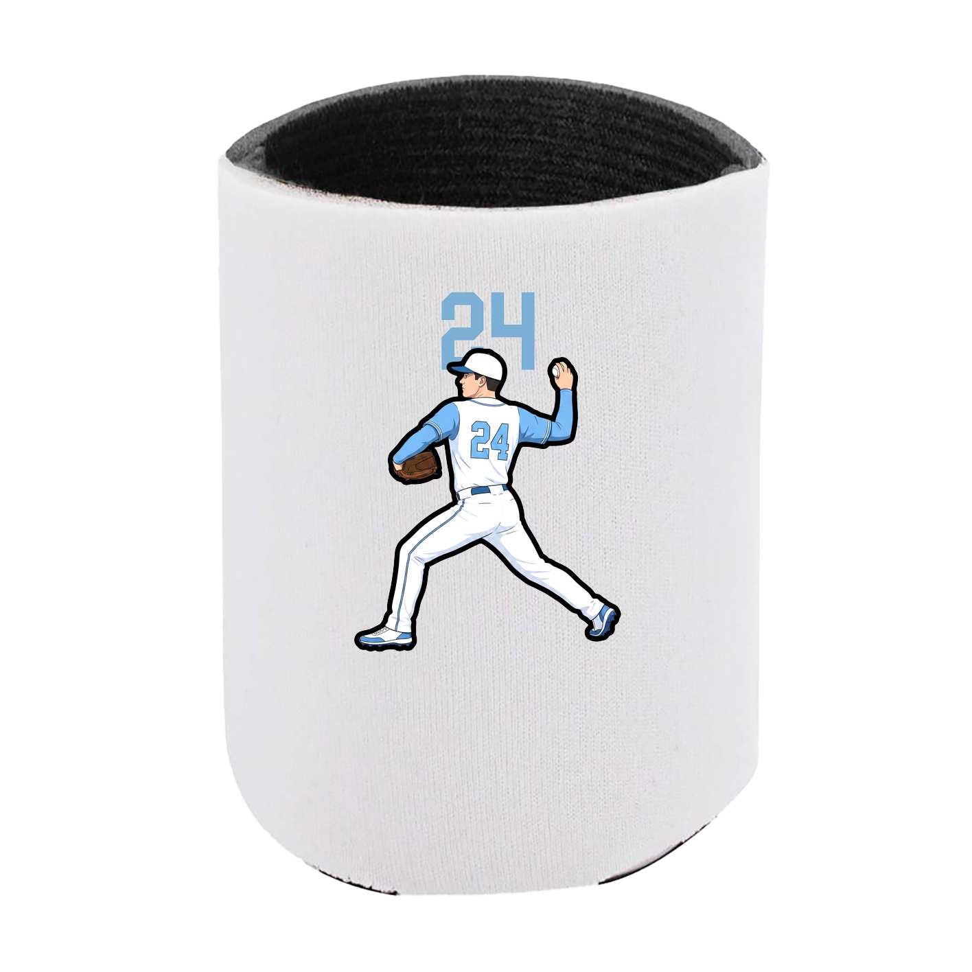 Can Holder — Number Top in White