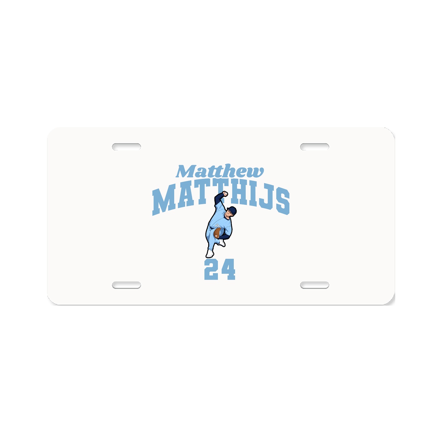 License Plate — Signature Arch in Classic