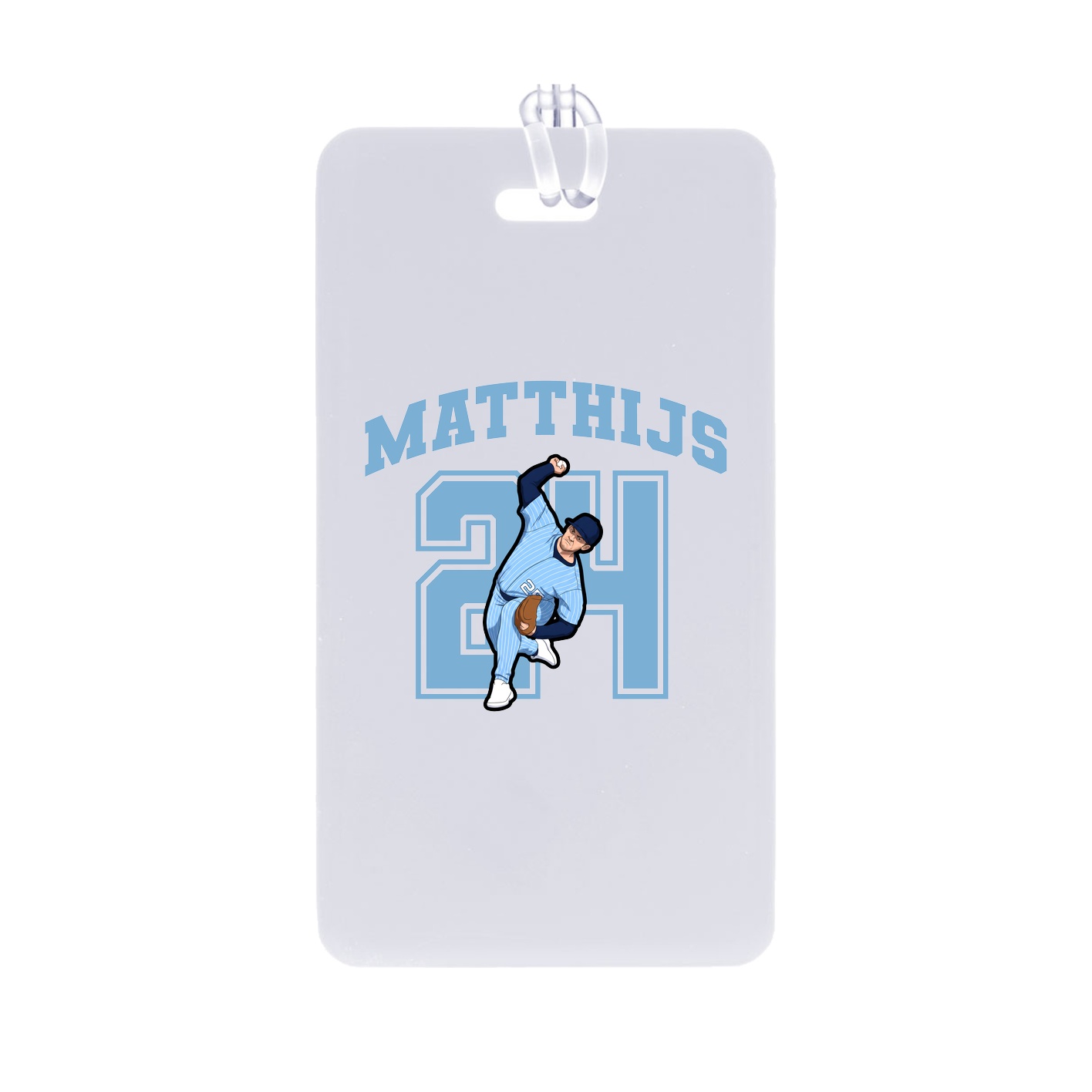 Bag Tag — Number in Classic