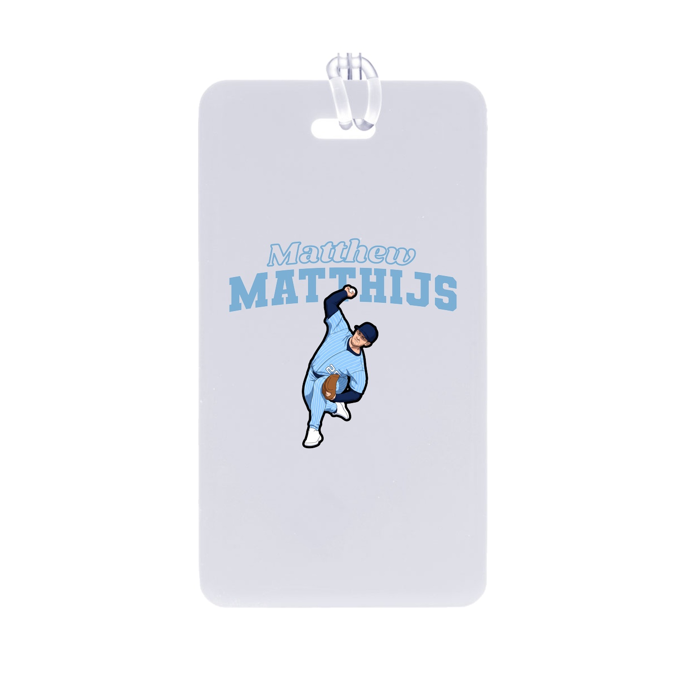 Bag Tag — Name Arch in Classic