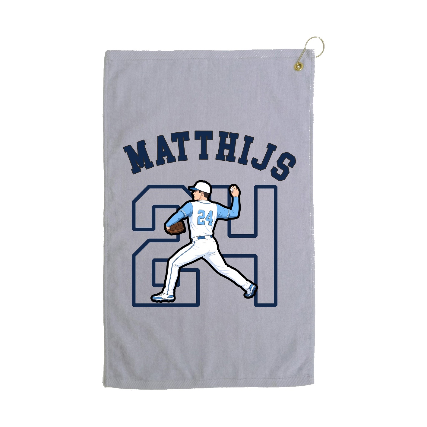 Golf Towel — Shirsey Arch in Grey