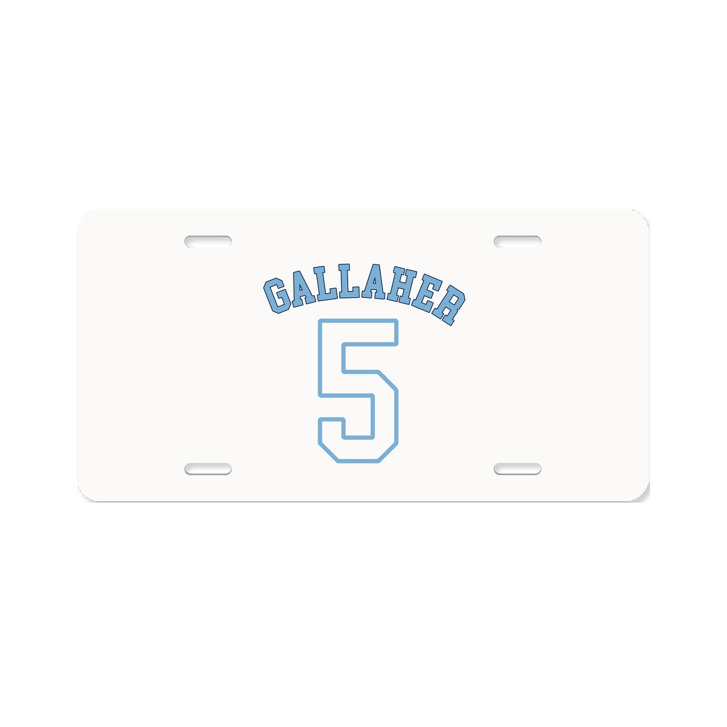 License Plate — Shirsey Arch in Classic