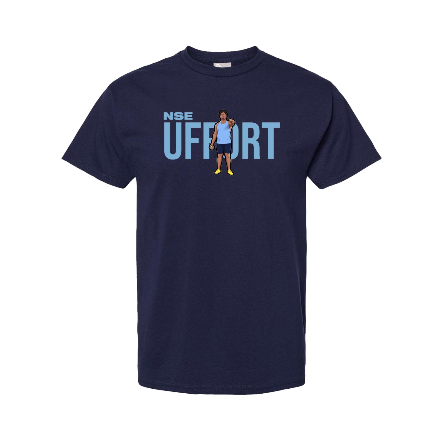 Tee — Player Name in Navy