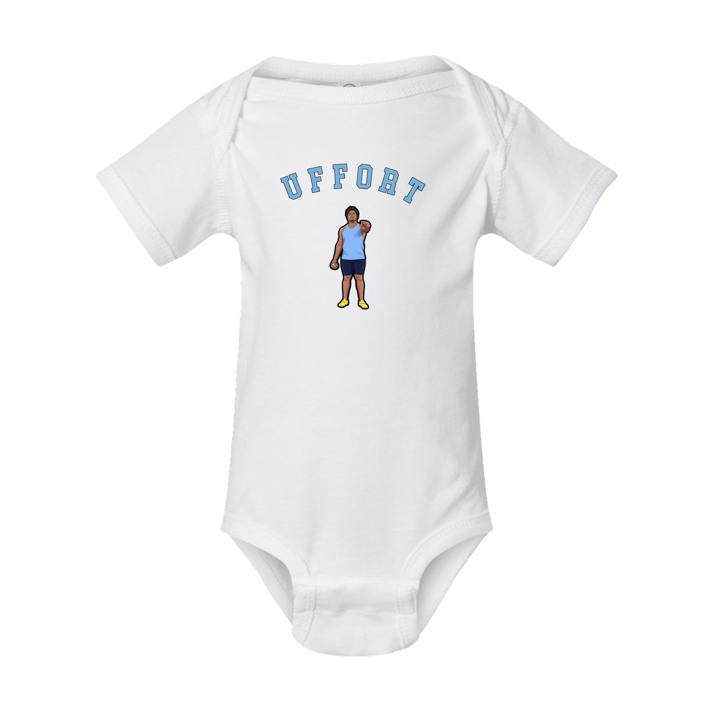Baby Onesie — Shirsey Arch in White