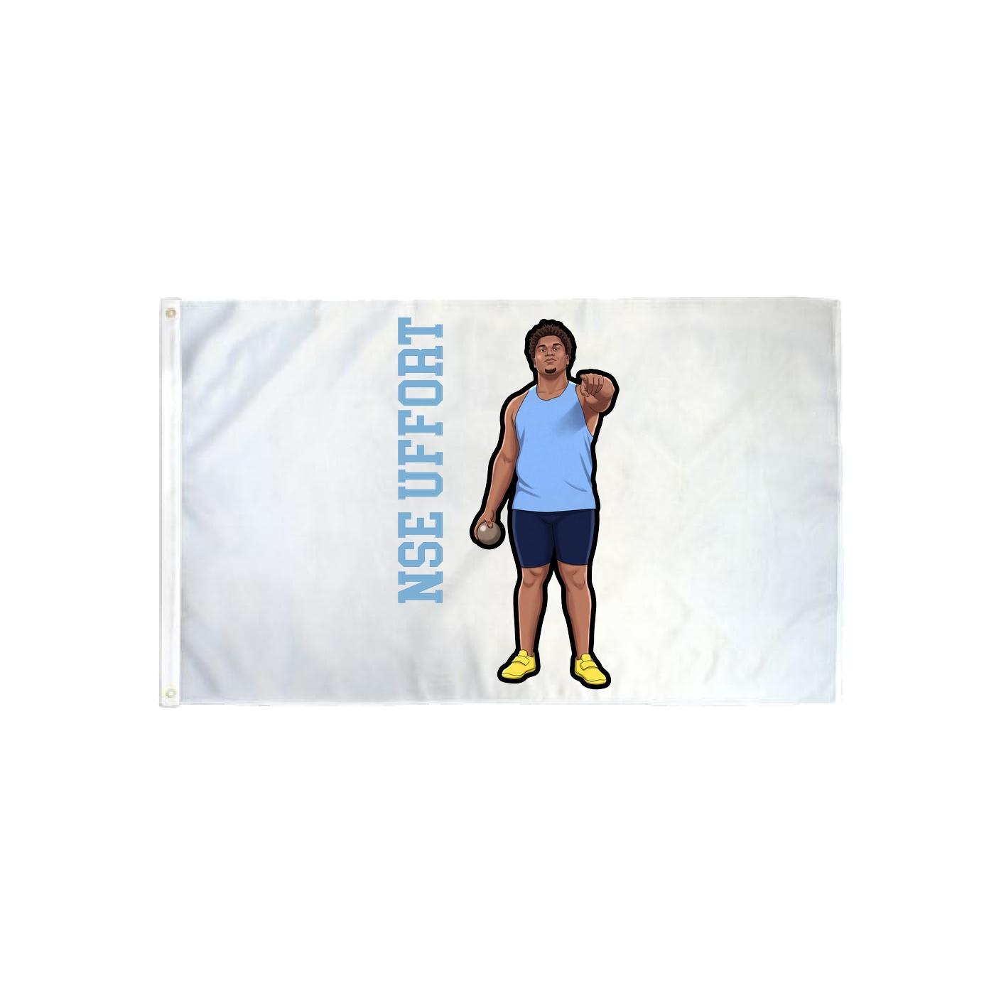 3x5 Flag — Name Vertical in Classic
