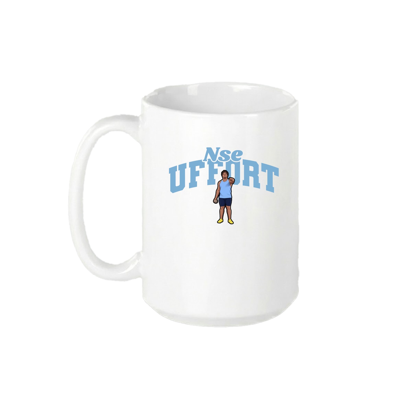 15oz Coffee Mug — Signature Arch in White
