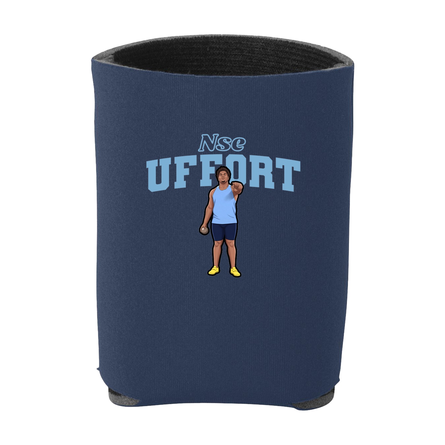 Can Holder — Name Arch in Navy