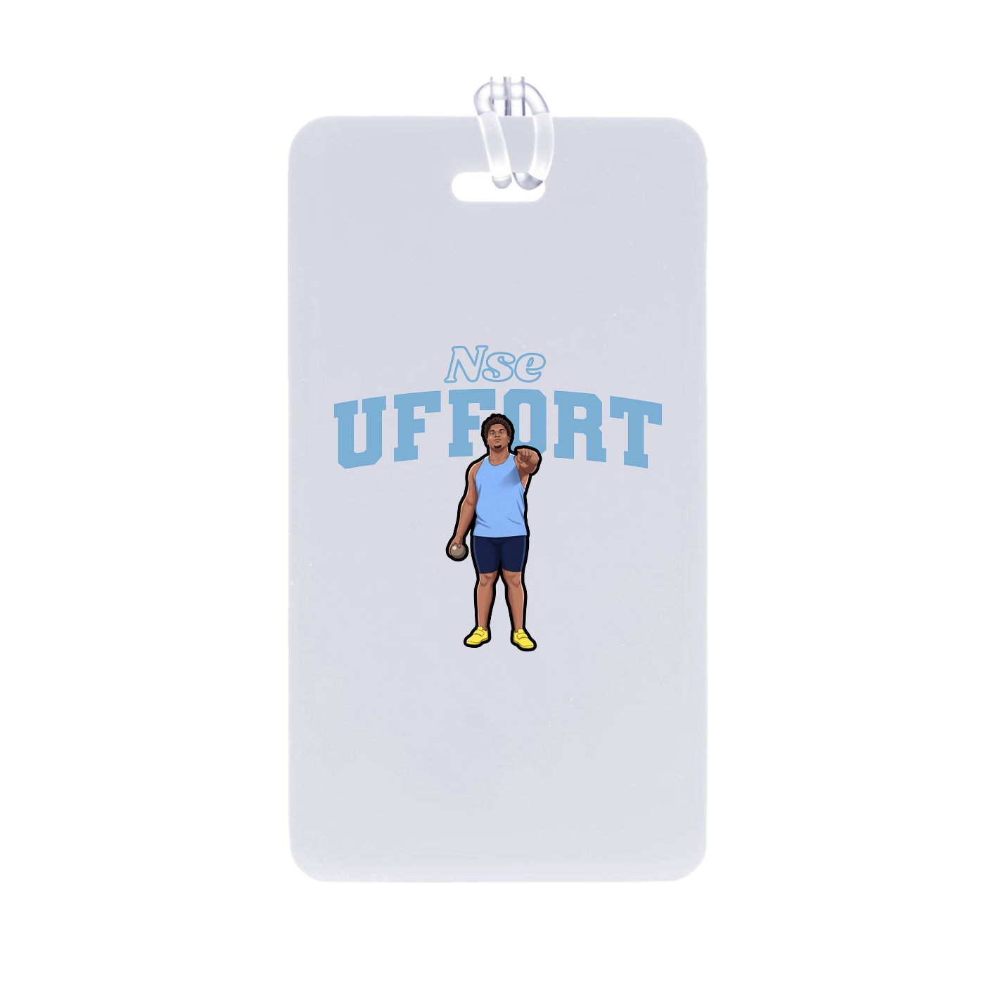 Bag Tag — Name Arch in Classic