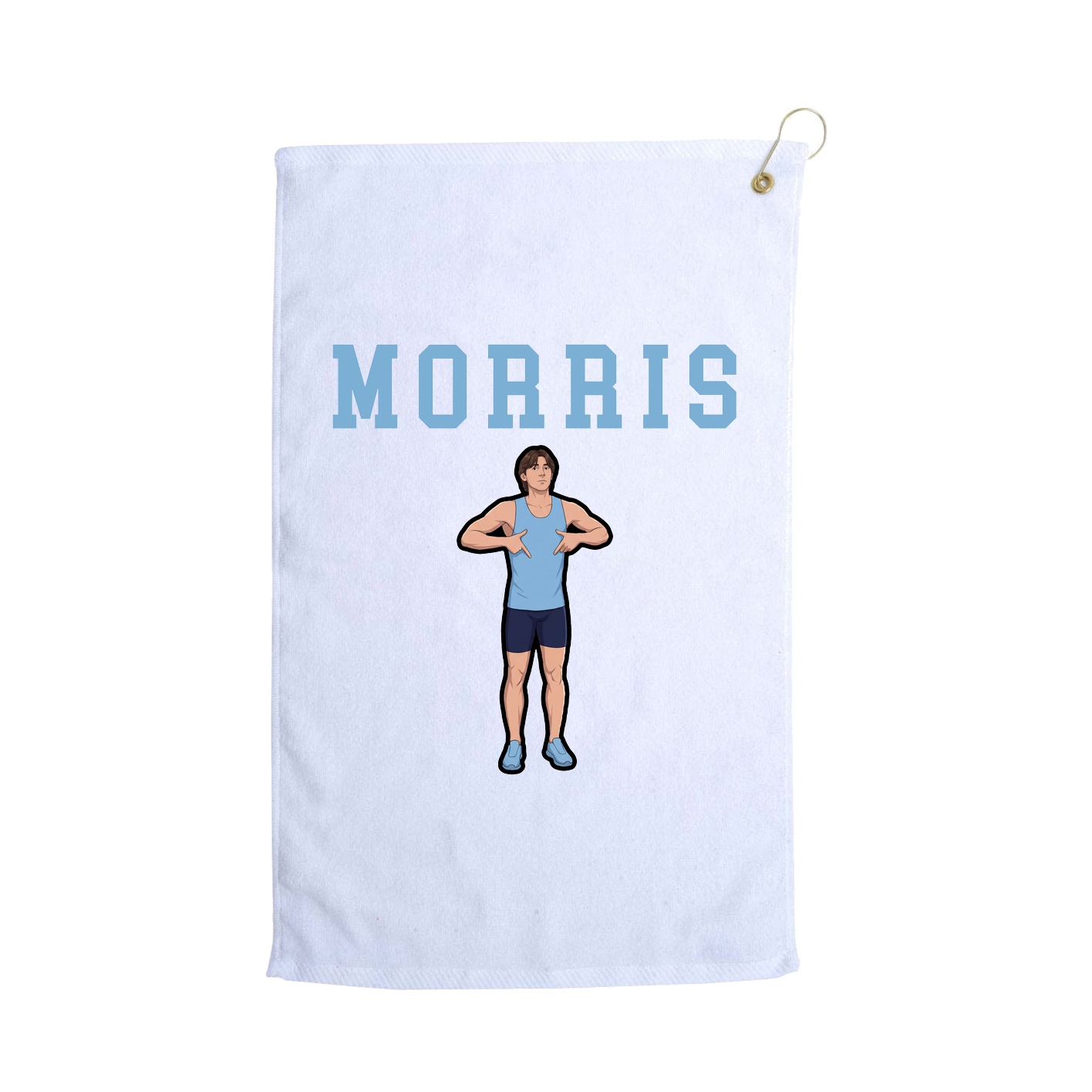 Golf Towel — Shirsey in White