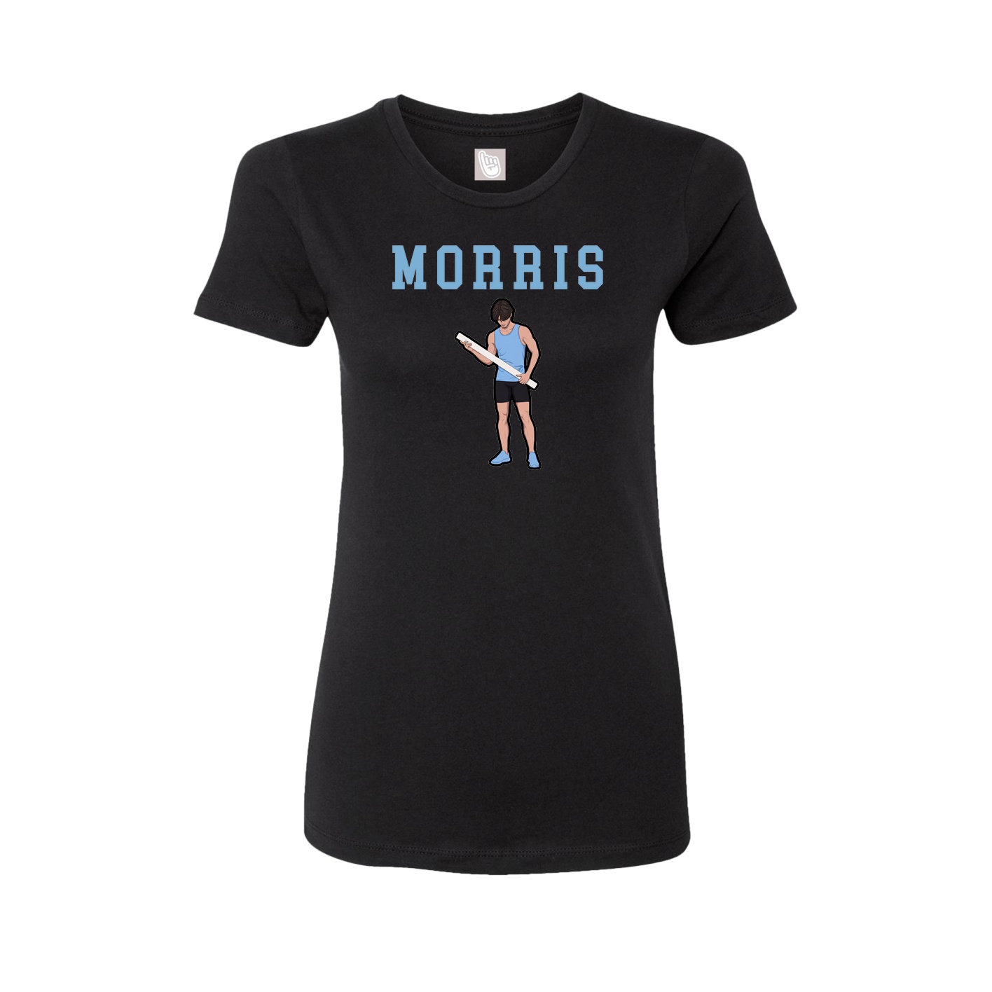 Fitted Women's Tee — Shirsey in Black