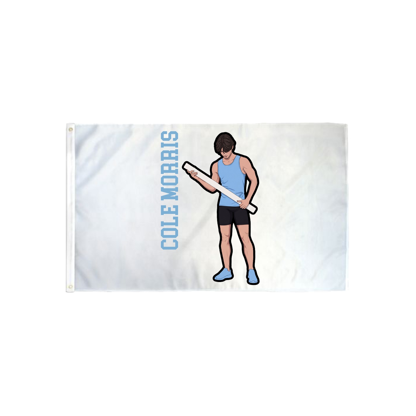 3x5 Flag — Name Vertical in Classic