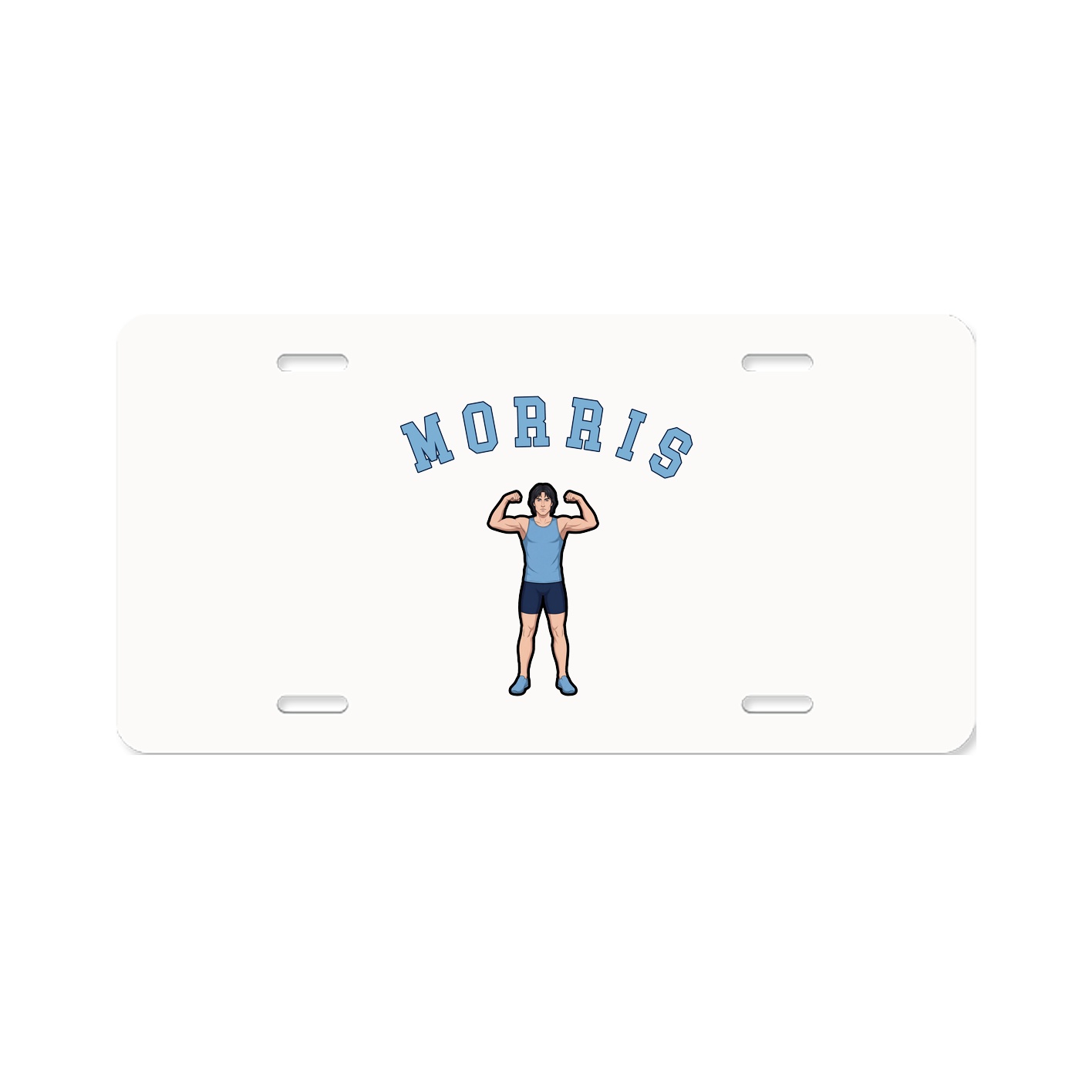 License Plate — Shirsey Arch in Classic
