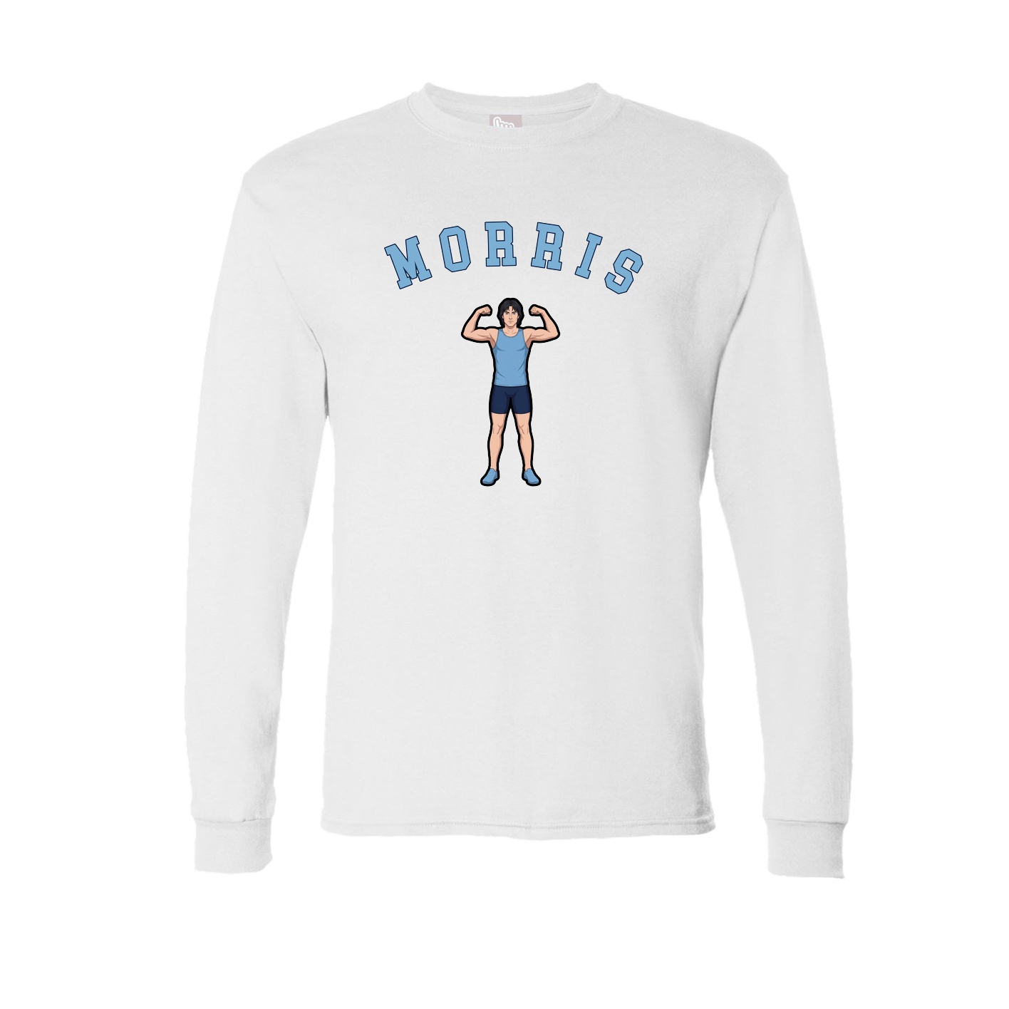 Long Sleeve Tee — Shirsey Arch in White