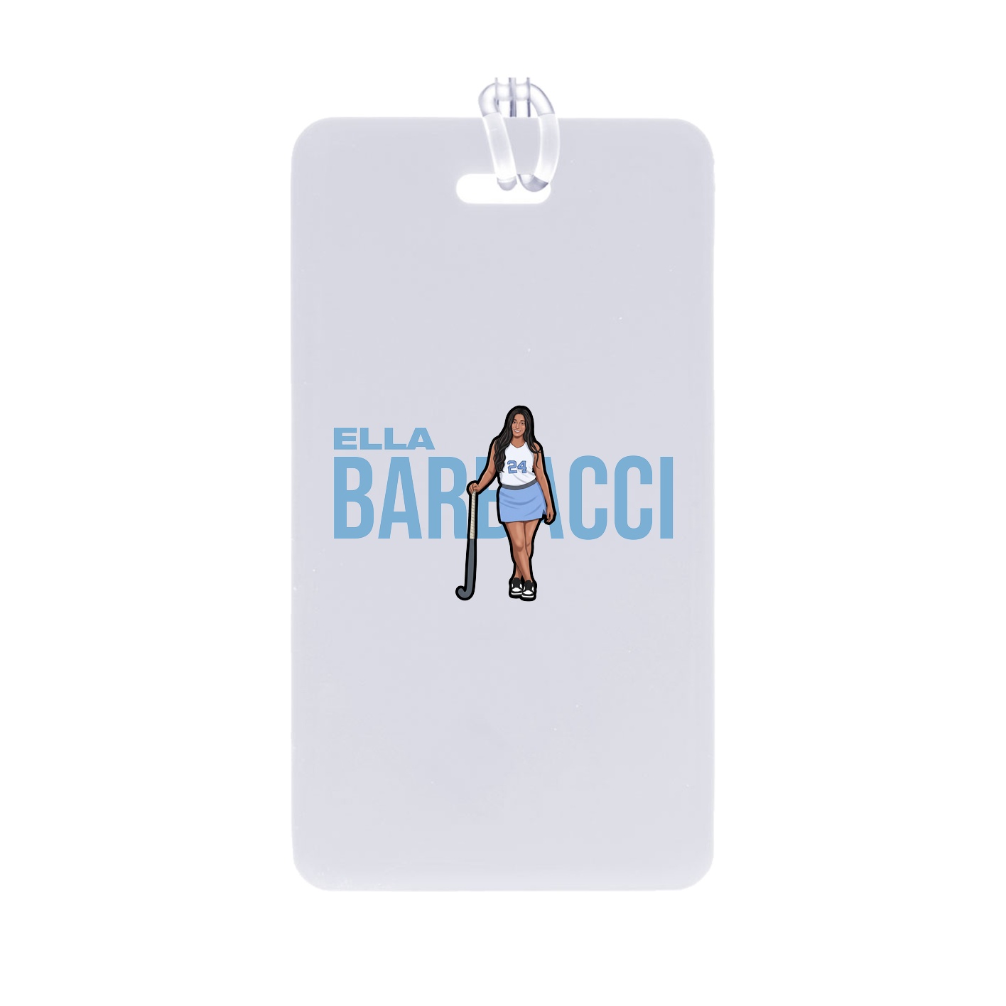 Bag Tag — Player Name in Classic