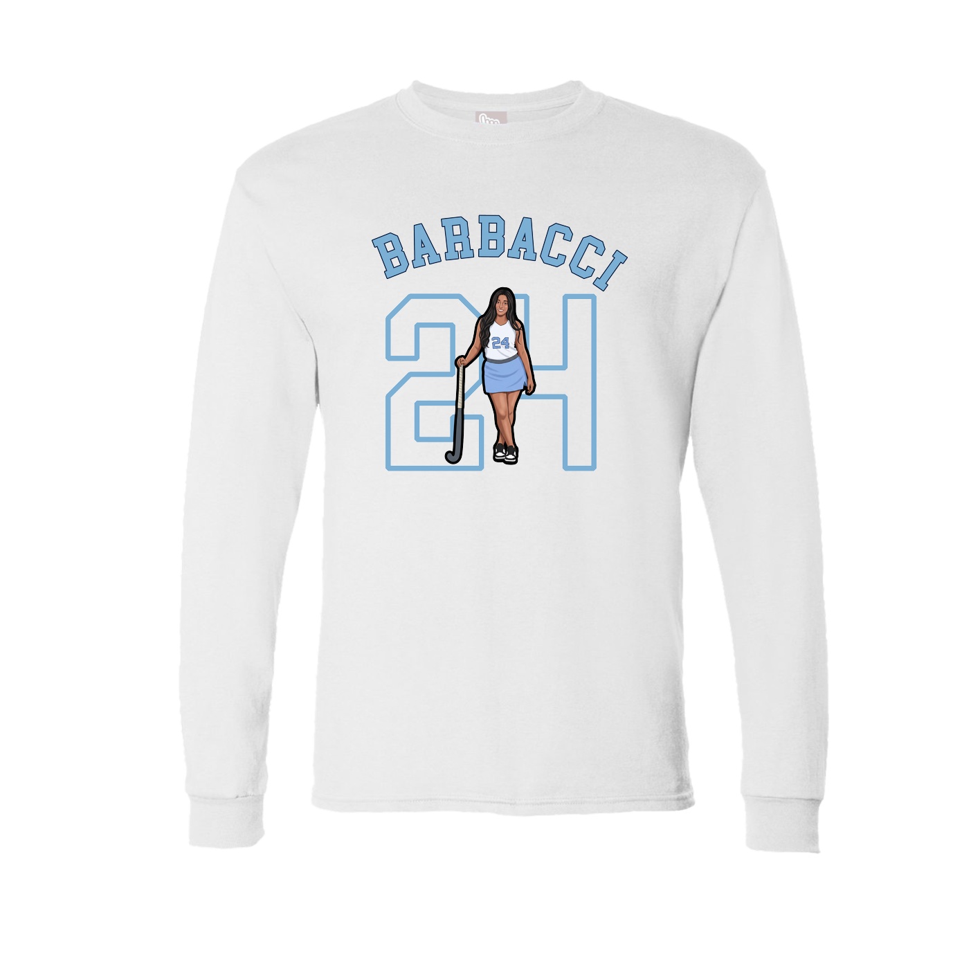 Long Sleeve Tee — Shirsey Arch in White